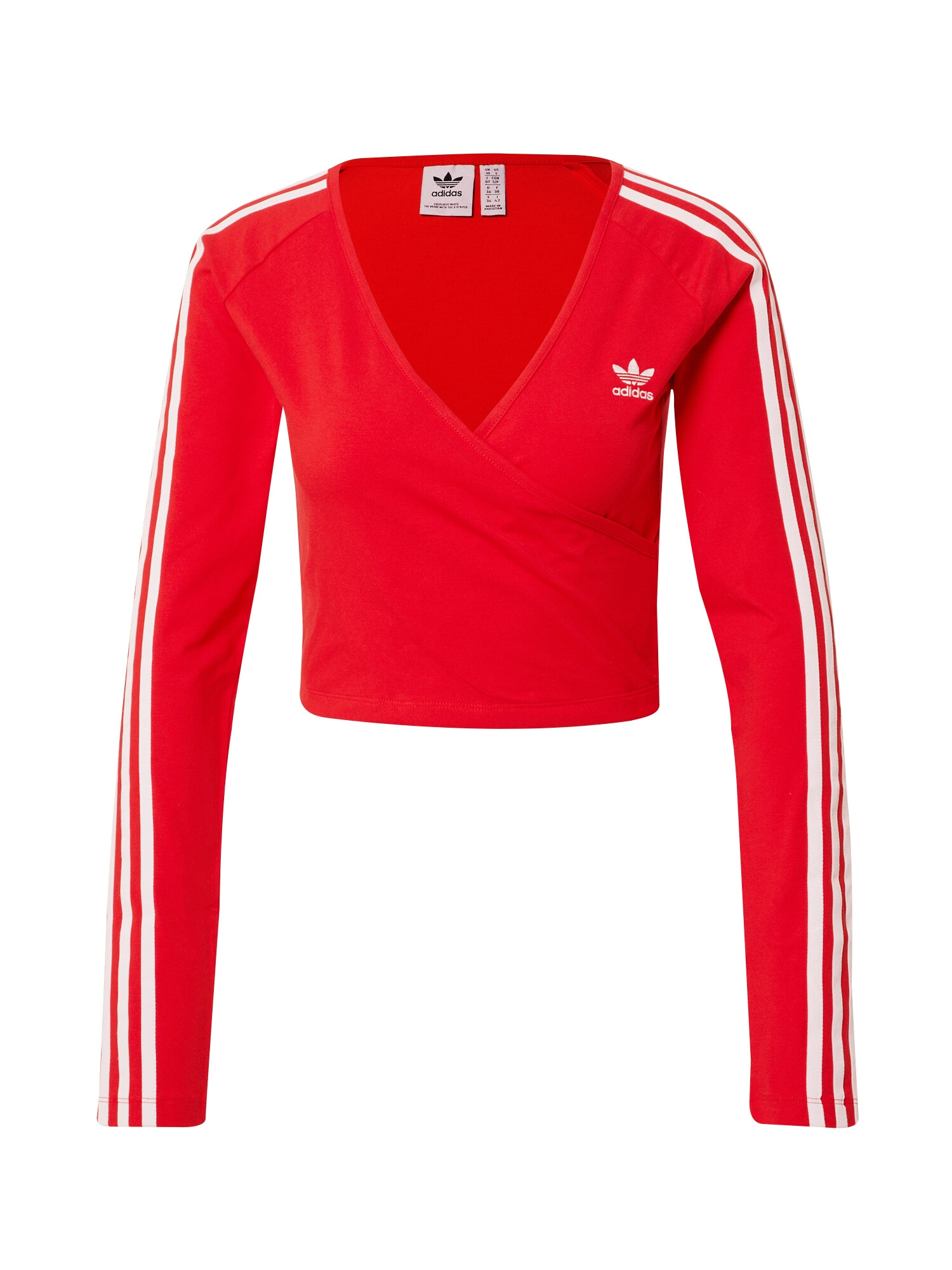 ADIDAS ORIGINALS Tricou roși aprins / alb - Pled.ro