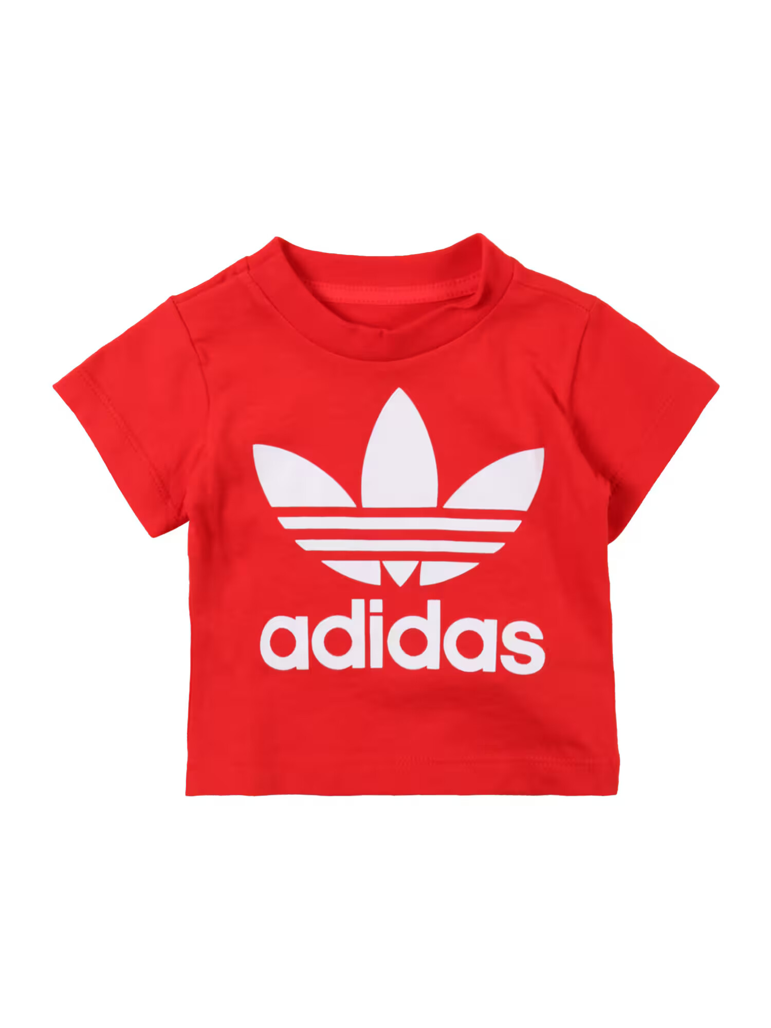 ADIDAS ORIGINALS Tricou roșu / alb - Pled.ro