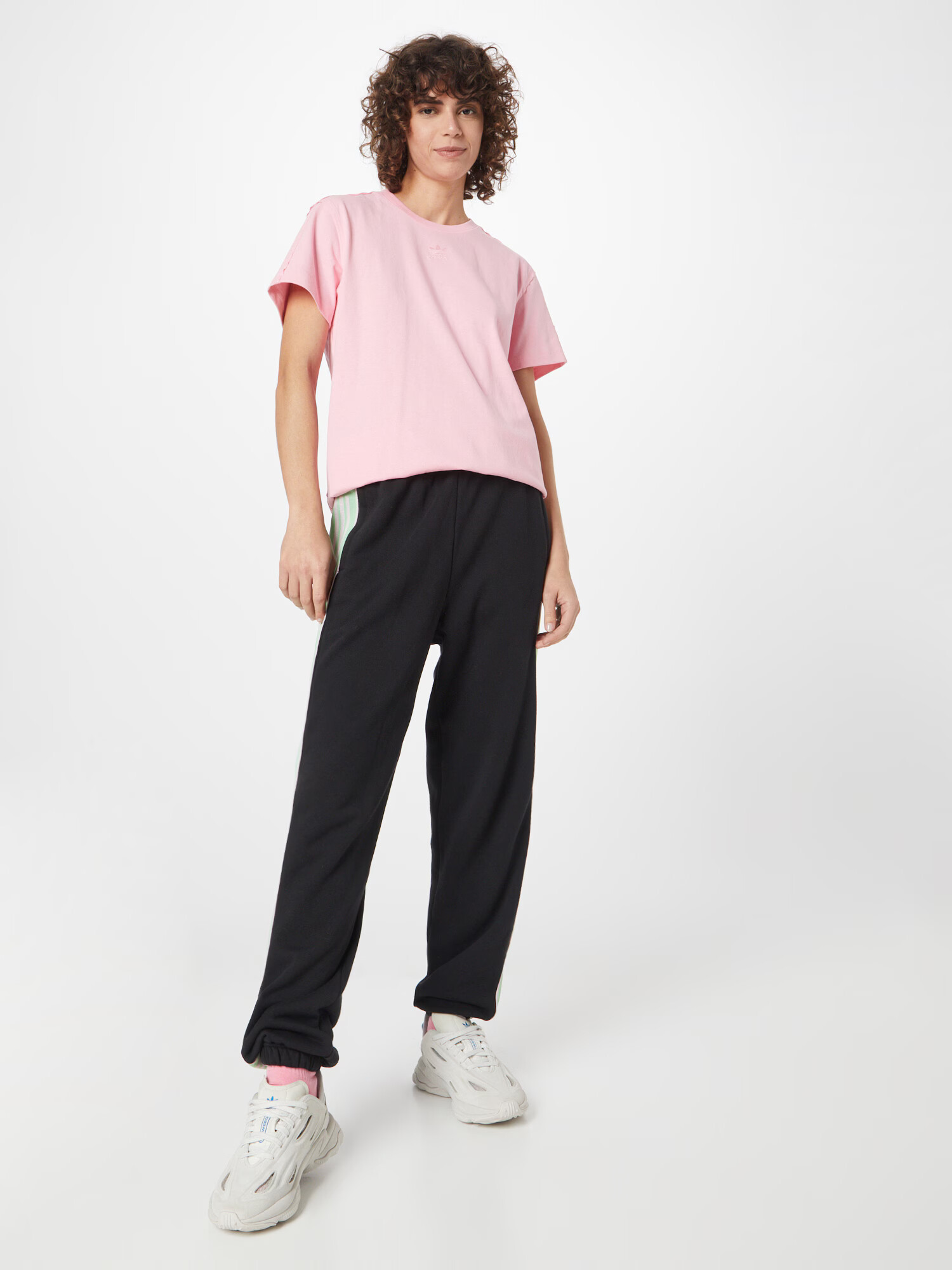 ADIDAS ORIGINALS Tricou 'Loose Loungewear' roz - Pled.ro