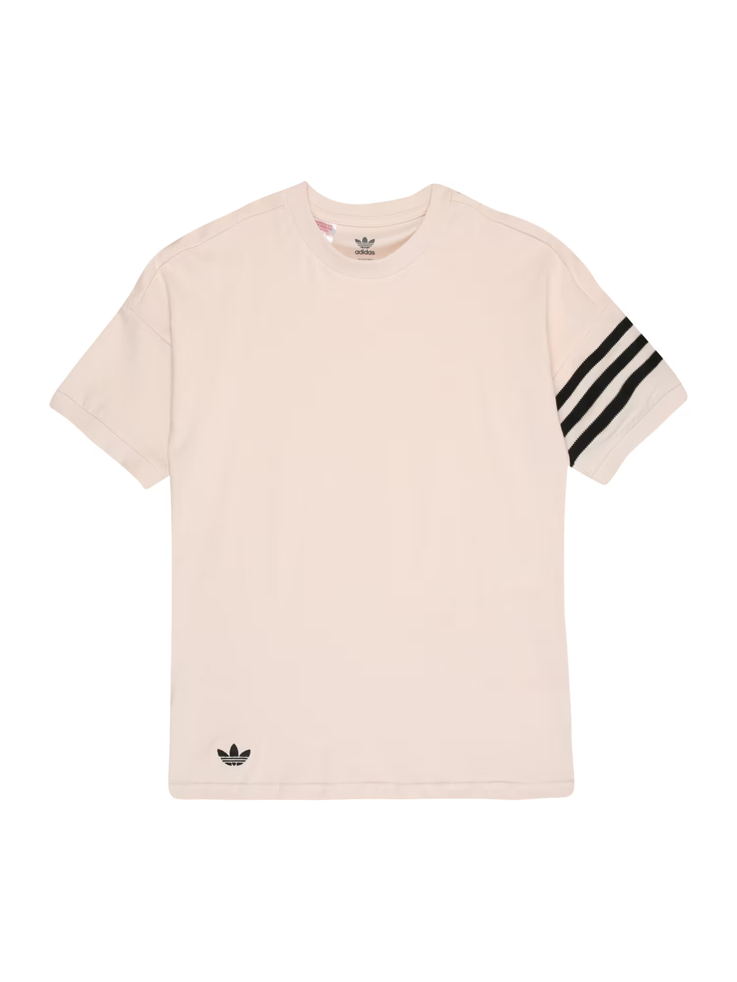 ADIDAS ORIGINALS Tricou roz / alb - Pled.ro