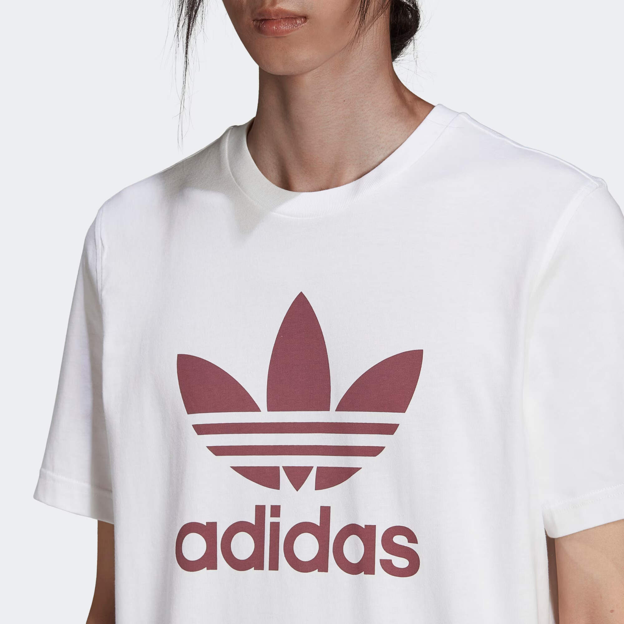 ADIDAS ORIGINALS Tricou roz pitaya / alb - Pled.ro