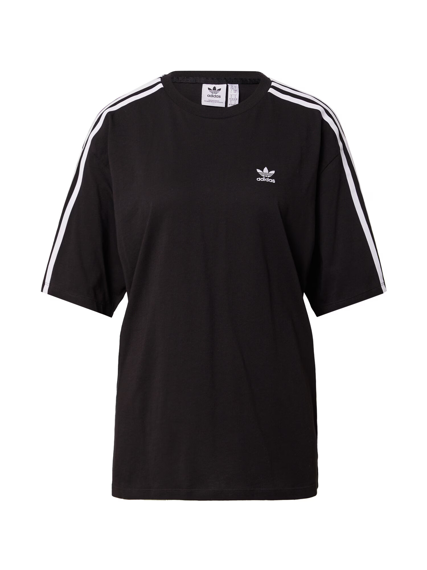 ADIDAS ORIGINALS Tricou 'Adicolor Classics ' negru / alb - Pled.ro