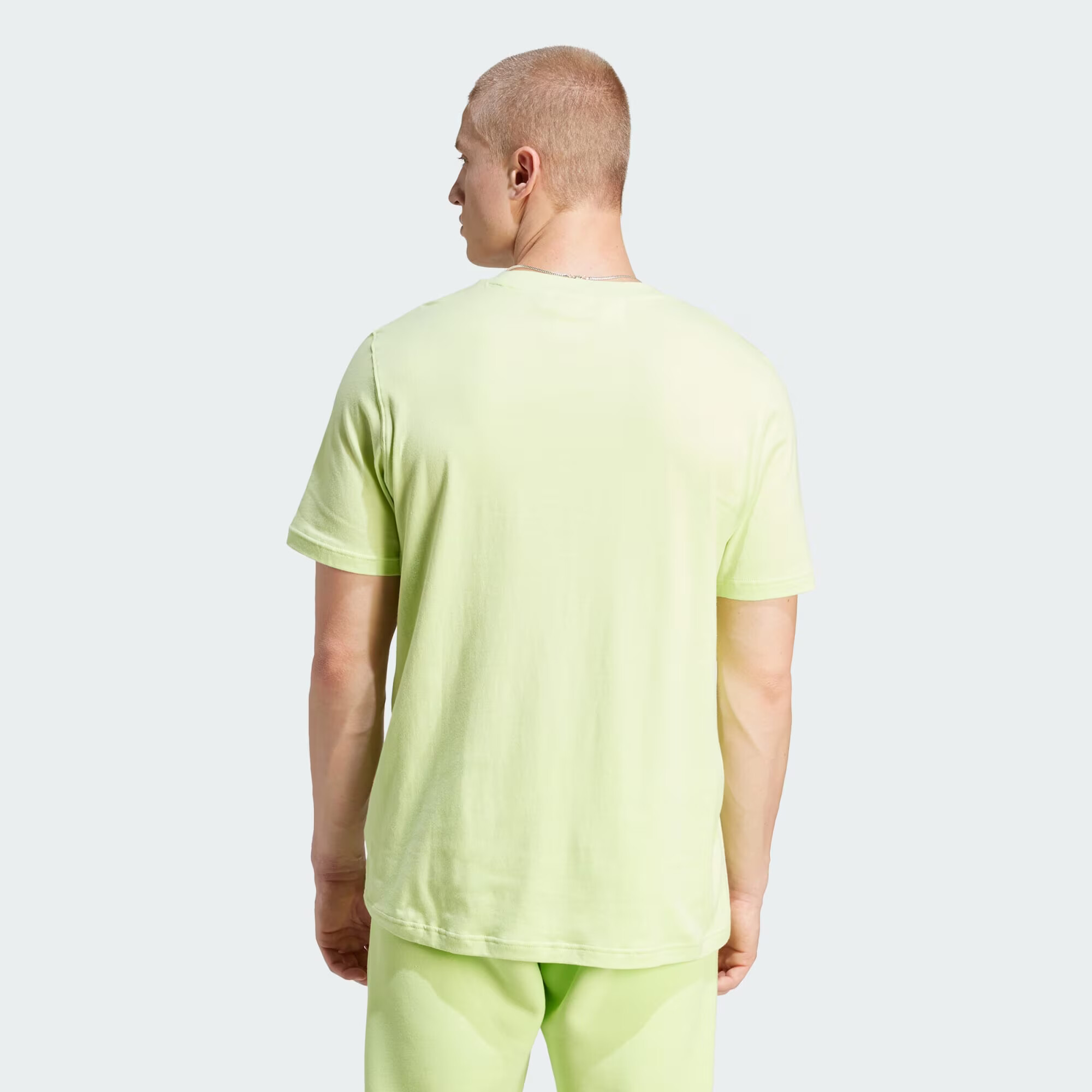 ADIDAS ORIGINALS Tricou 'Trefoil Essentials' verde limetă / alb - Pled.ro