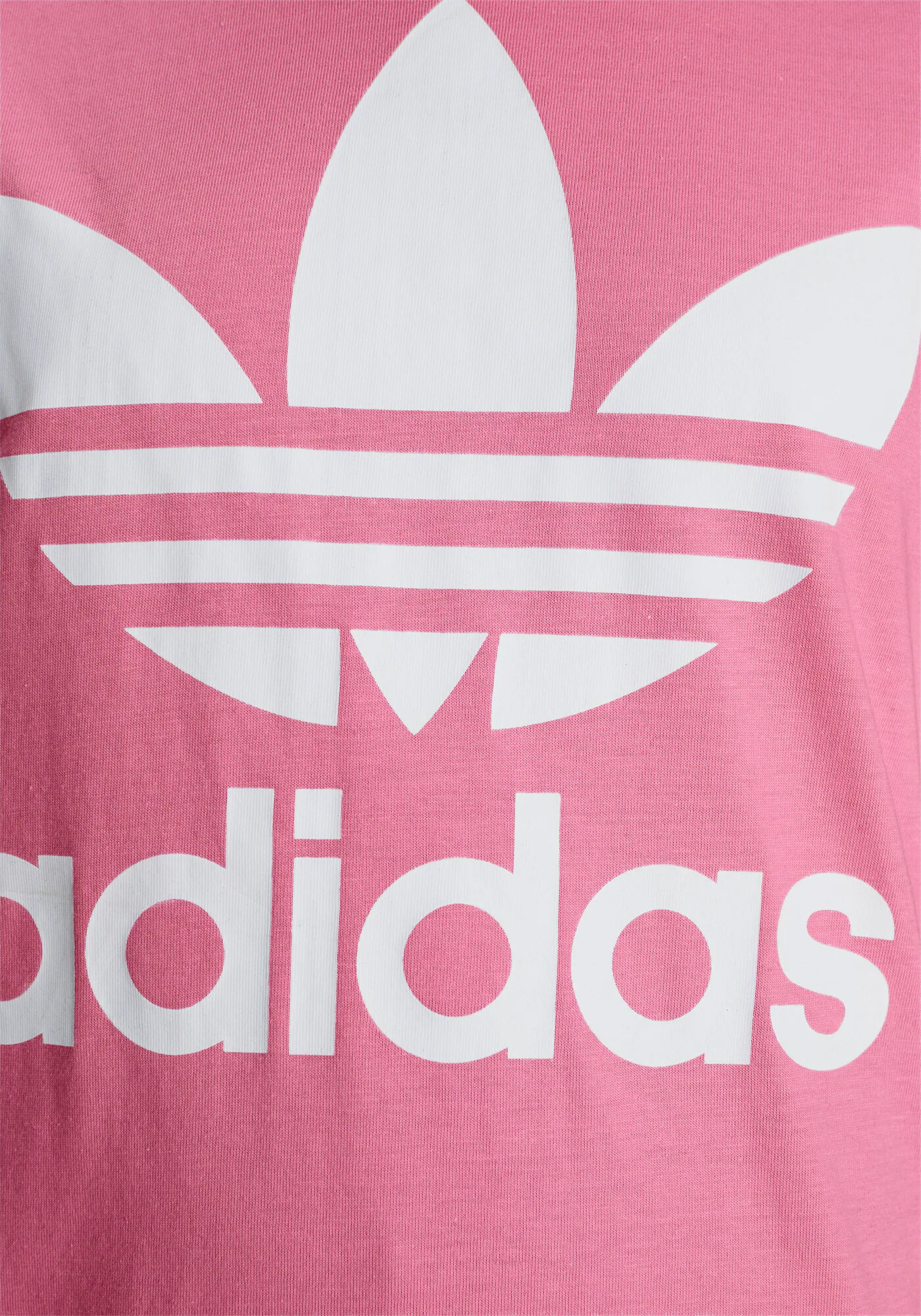 ADIDAS ORIGINALS Tricou 'Trefoil' roz deschis / alb - Pled.ro