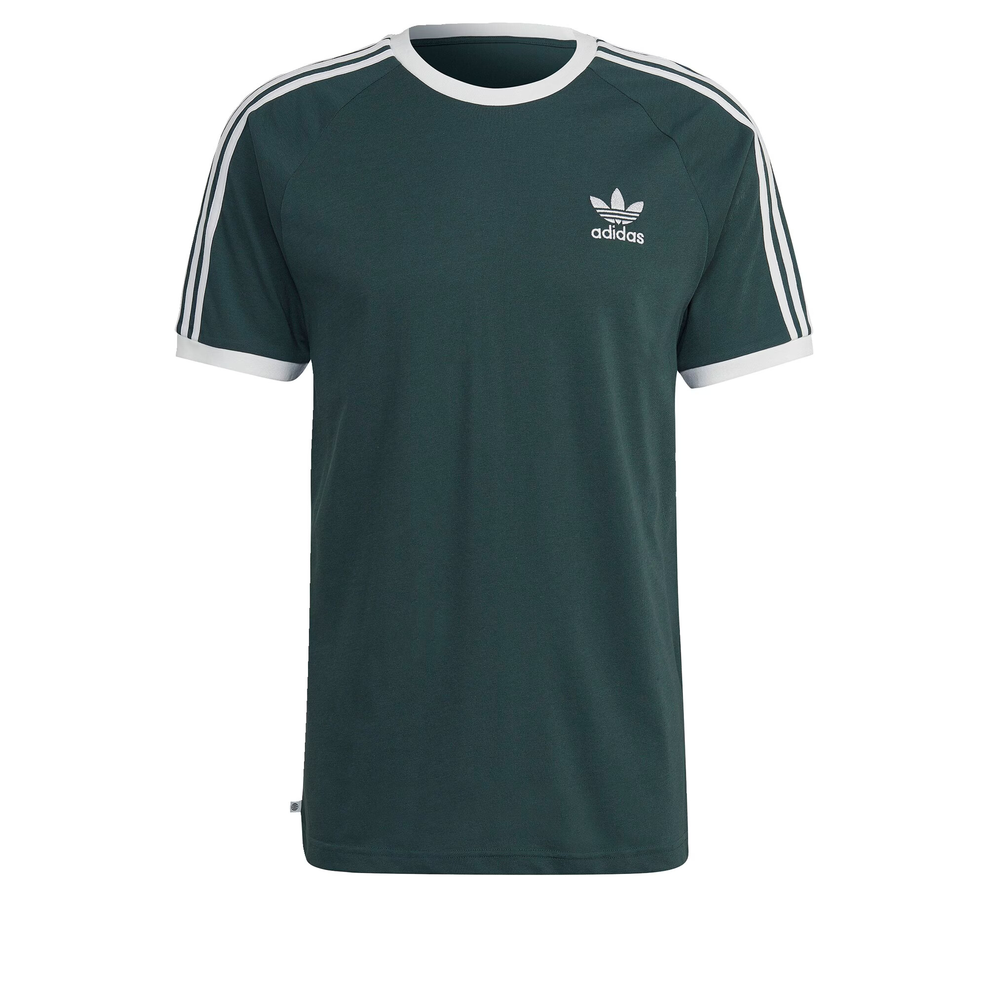 ADIDAS ORIGINALS Tricou verde / alb - Pled.ro