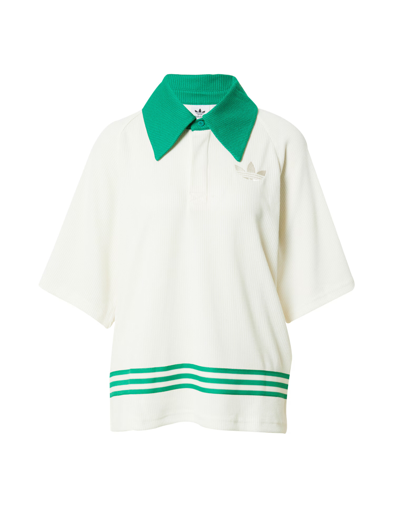 ADIDAS ORIGINALS Tricou verde / alb - Pled.ro