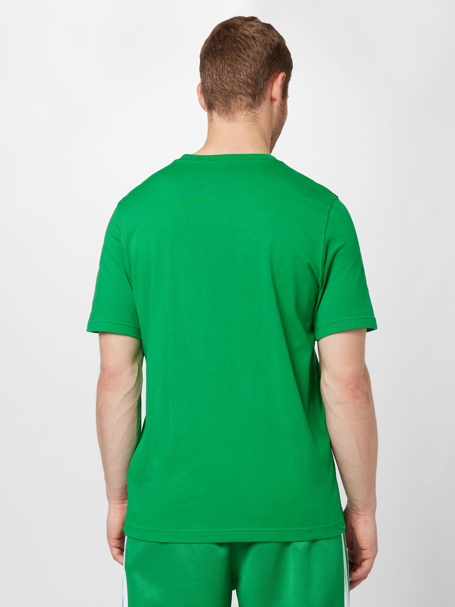 ADIDAS ORIGINALS Tricou 'Adicolor Classics Trefoil' verde / alb - Pled.ro