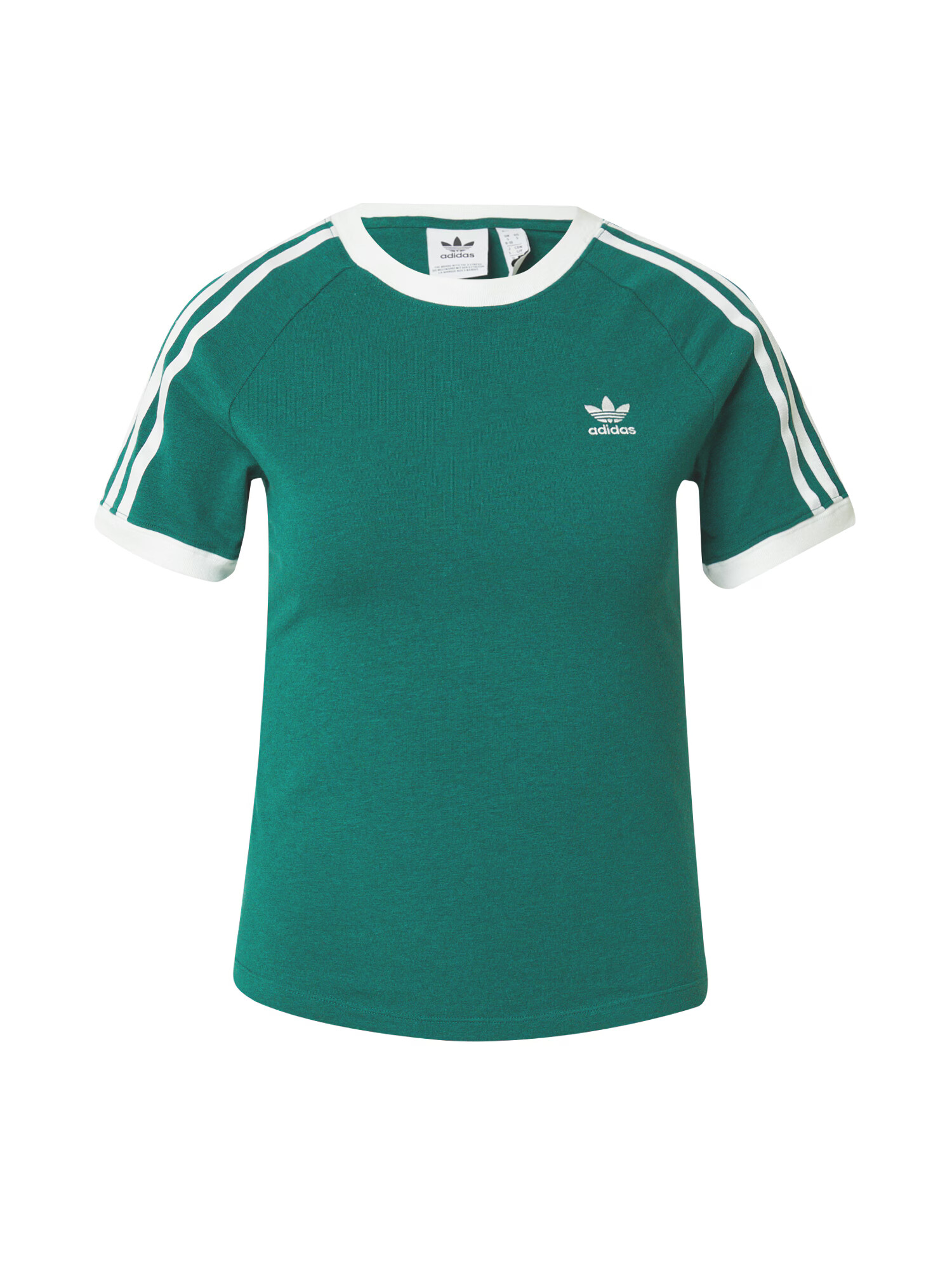 ADIDAS ORIGINALS Tricou verde / alb murdar - Pled.ro