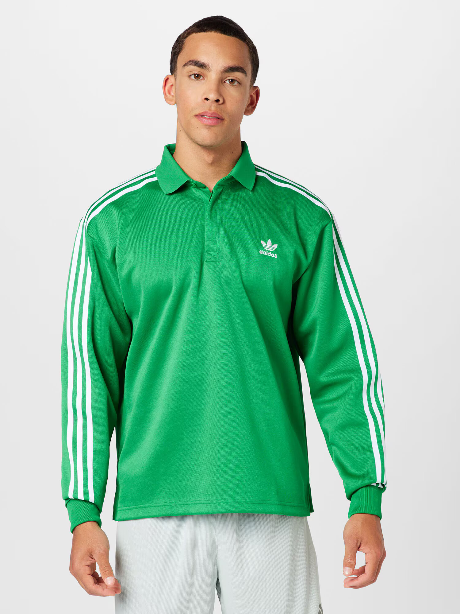 ADIDAS ORIGINALS Tricou 'Adicolor Classics+ ' verde iarbă / alb - Pled.ro