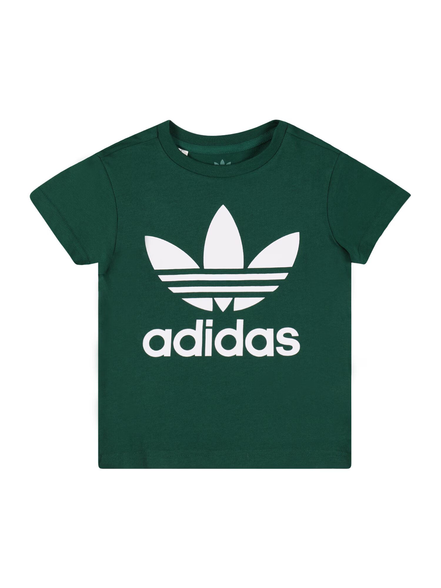 ADIDAS ORIGINALS Tricou verde închis / alb - Pled.ro