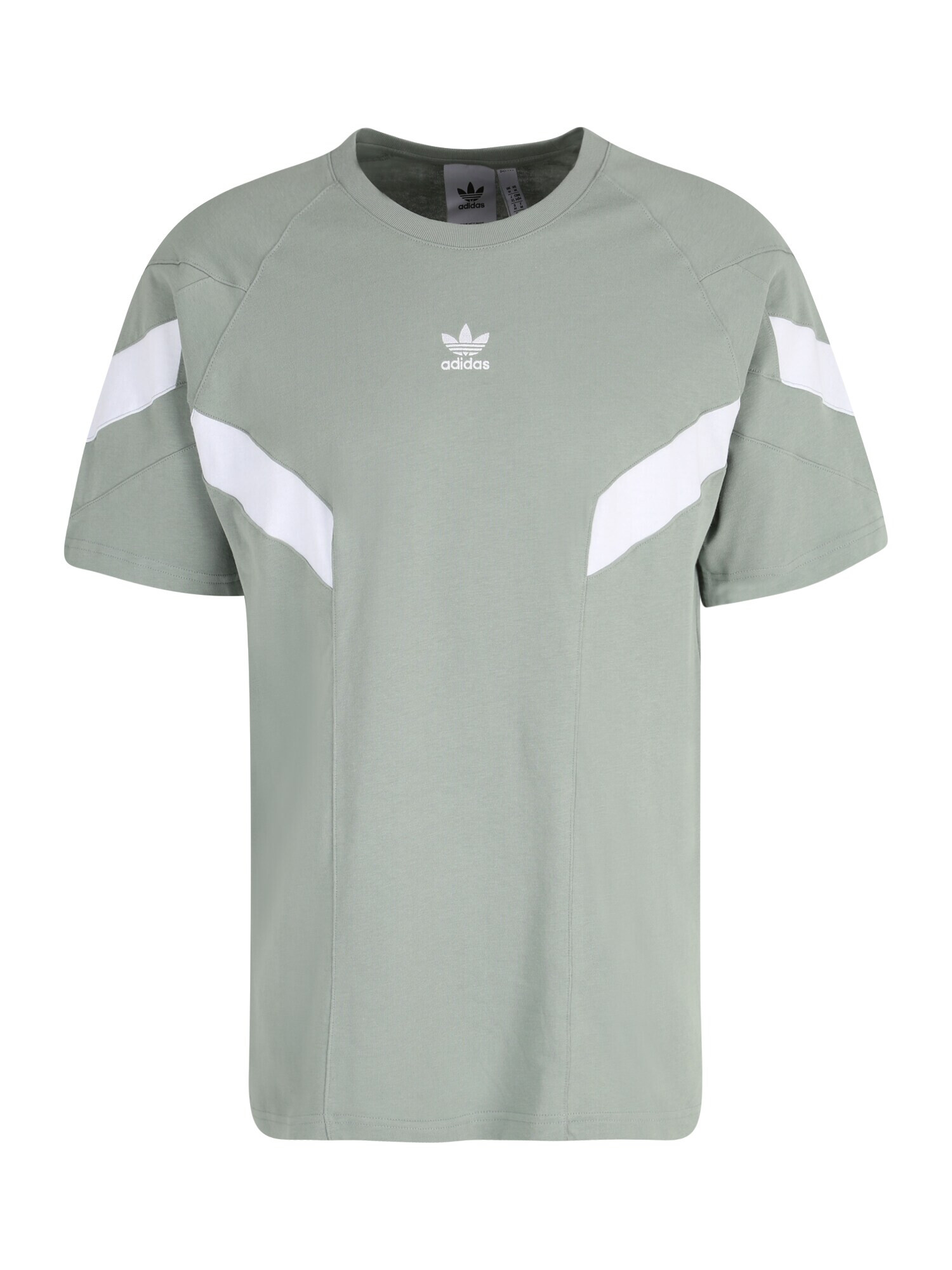 ADIDAS ORIGINALS Tricou 'Rekive' verde jad / alb - Pled.ro