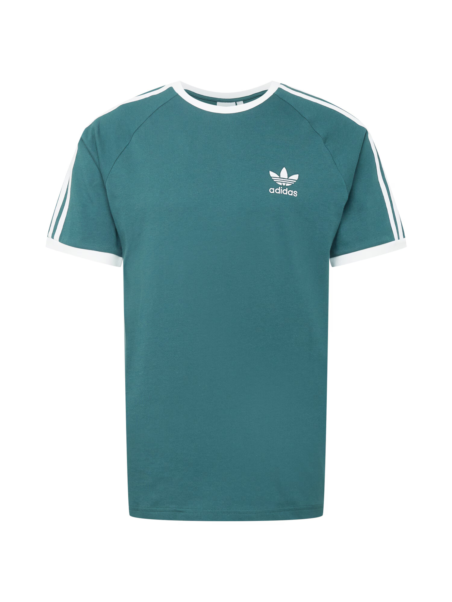 ADIDAS ORIGINALS Tricou verde smarald / alb - Pled.ro