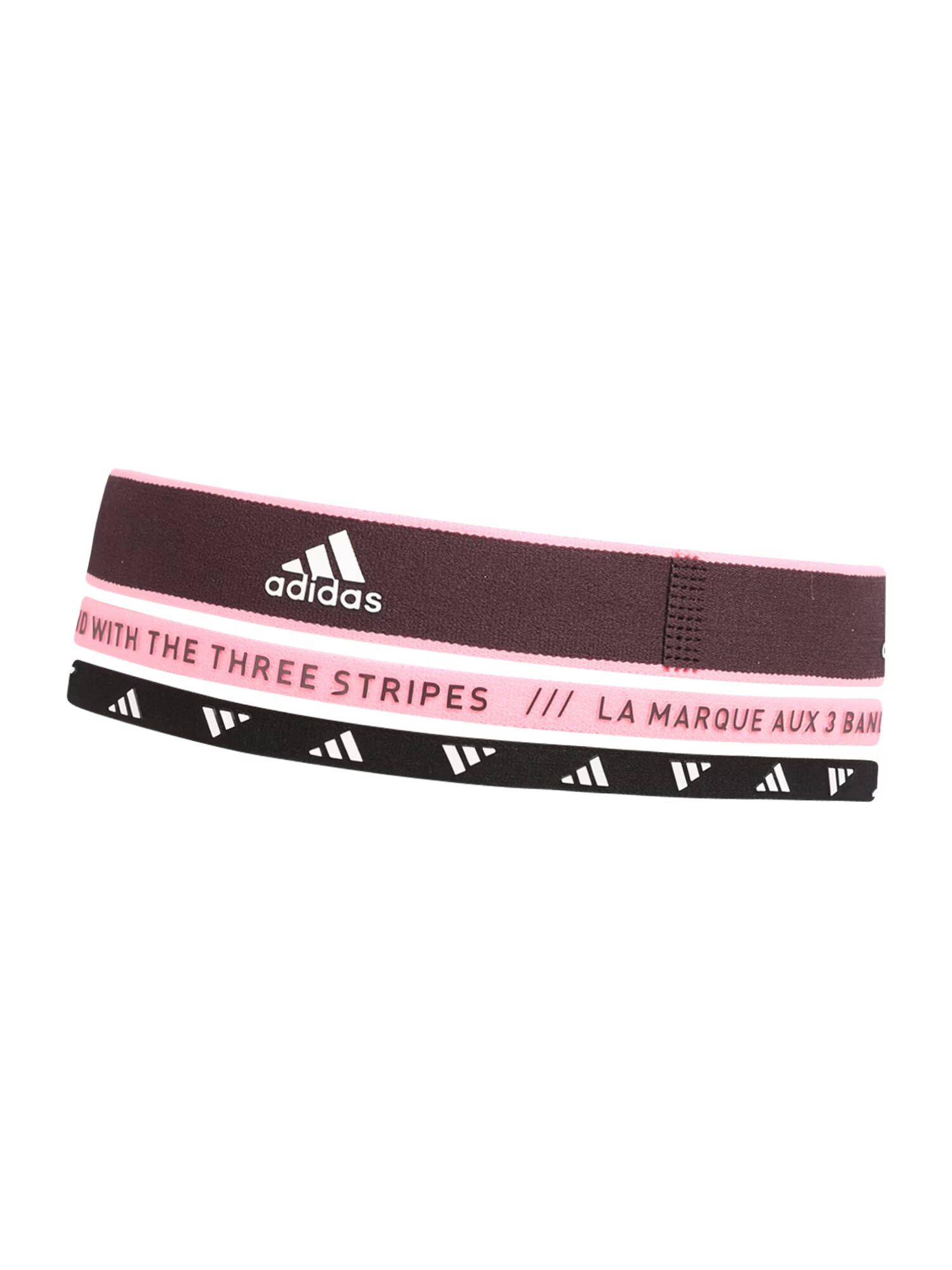 ADIDAS PERFORMANCE Bandană sport roz pal / roșu bordeaux / negru / alb - Pled.ro