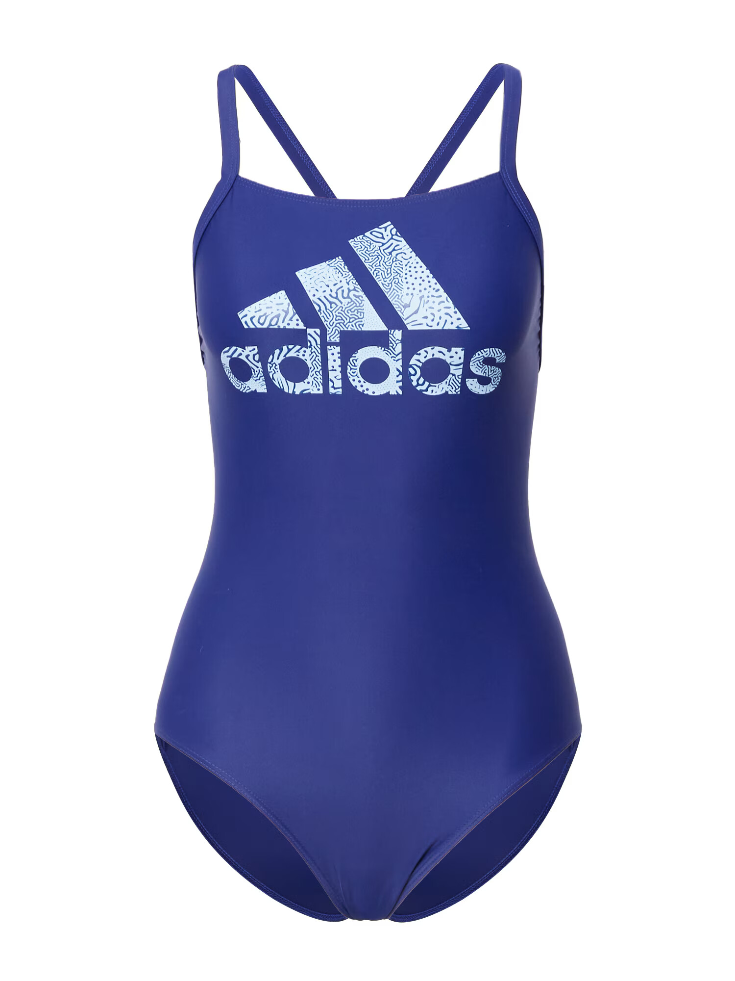 ADIDAS SPORTSWEAR Costum de baie sport 'Big Logo' albastru / alb - Pled.ro