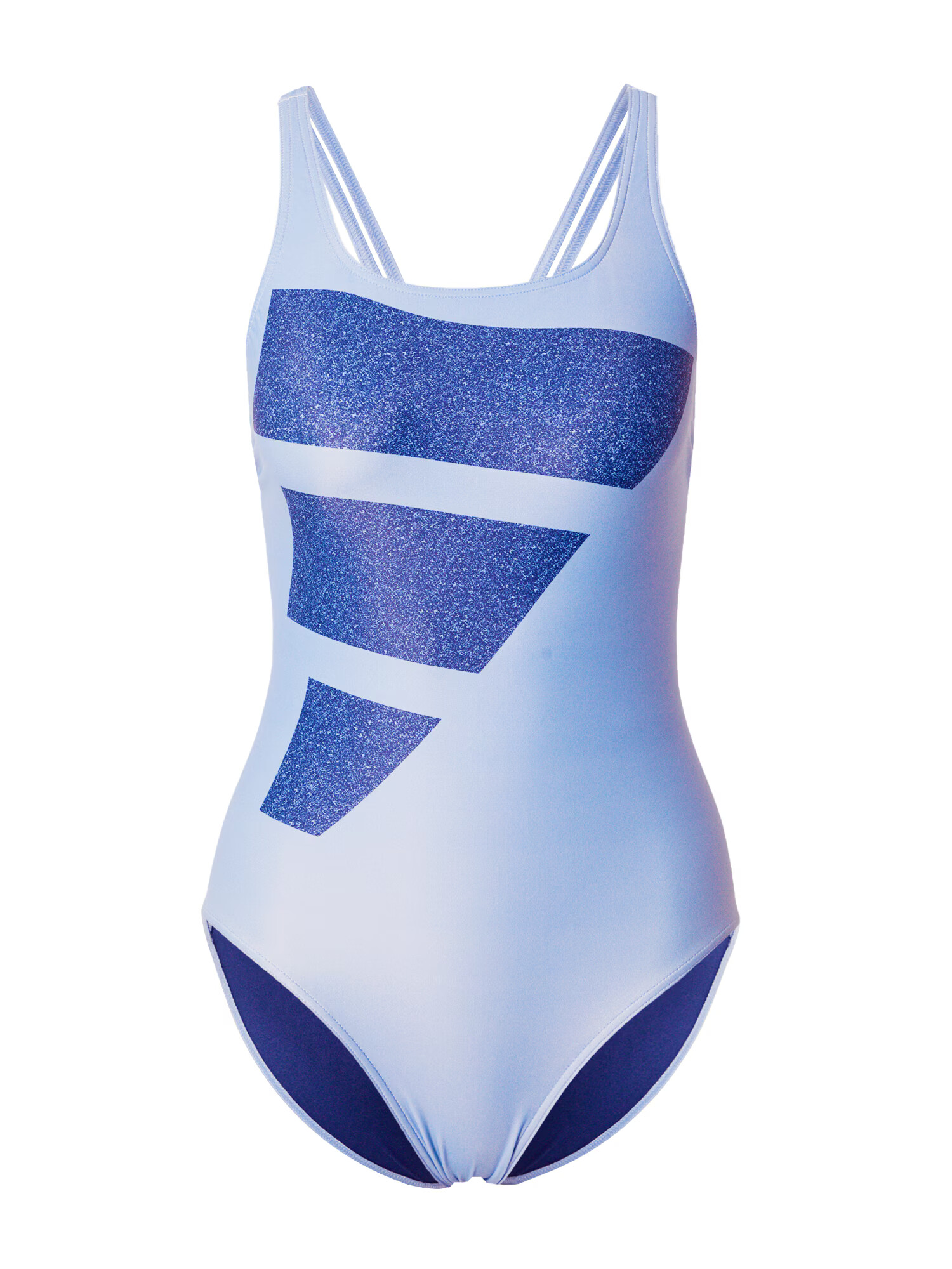 ADIDAS PERFORMANCE Costum de baie sport 'Big Bars Graphic' albastru / albastru deschis / alb - Pled.ro