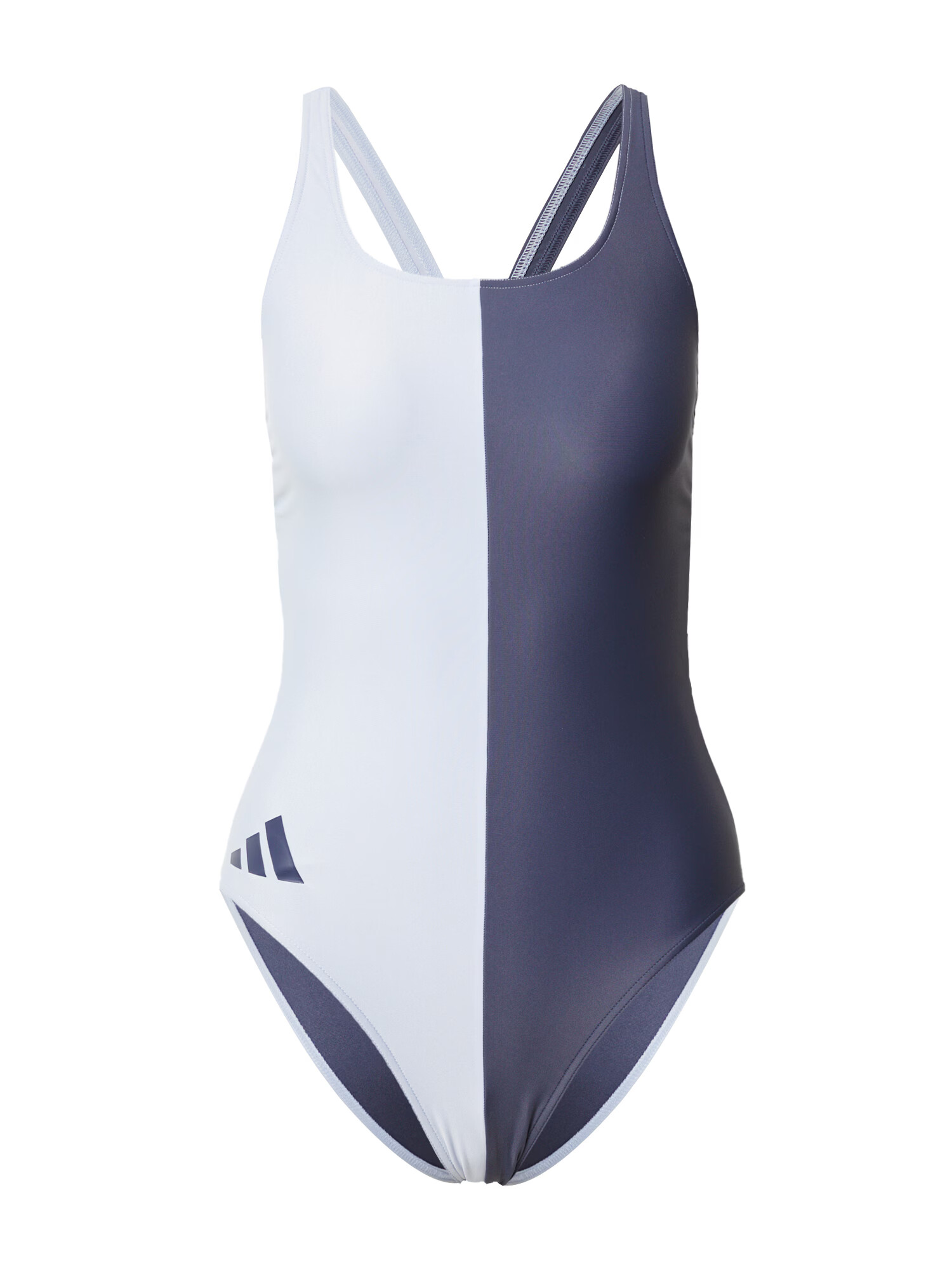 ADIDAS PERFORMANCE Costum de baie sport 'Bars Colourblock' bleumarin / alb - Pled.ro