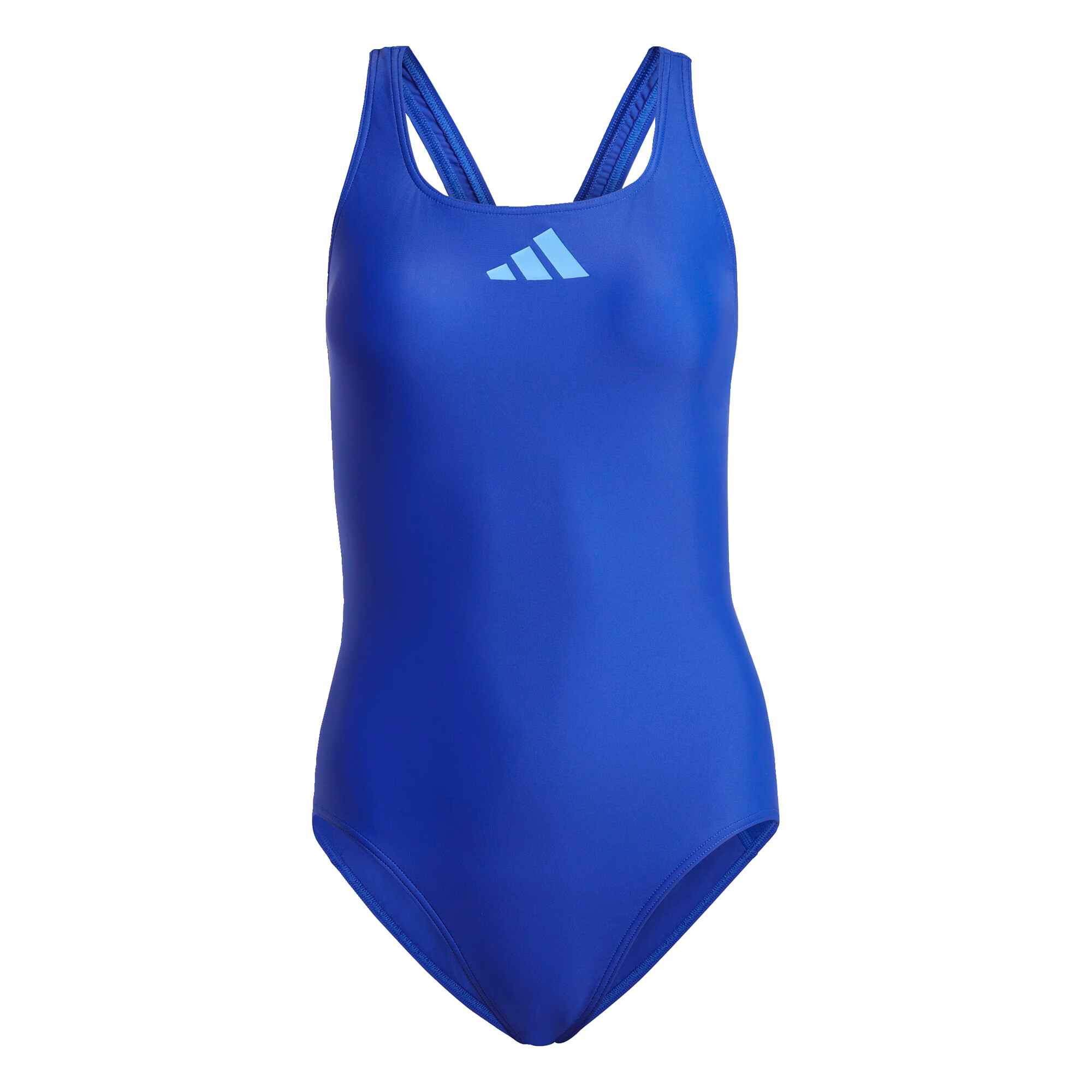 ADIDAS PERFORMANCE Costum de baie sport '3 Bar Logo' bleumarin / albastru deschis - Pled.ro