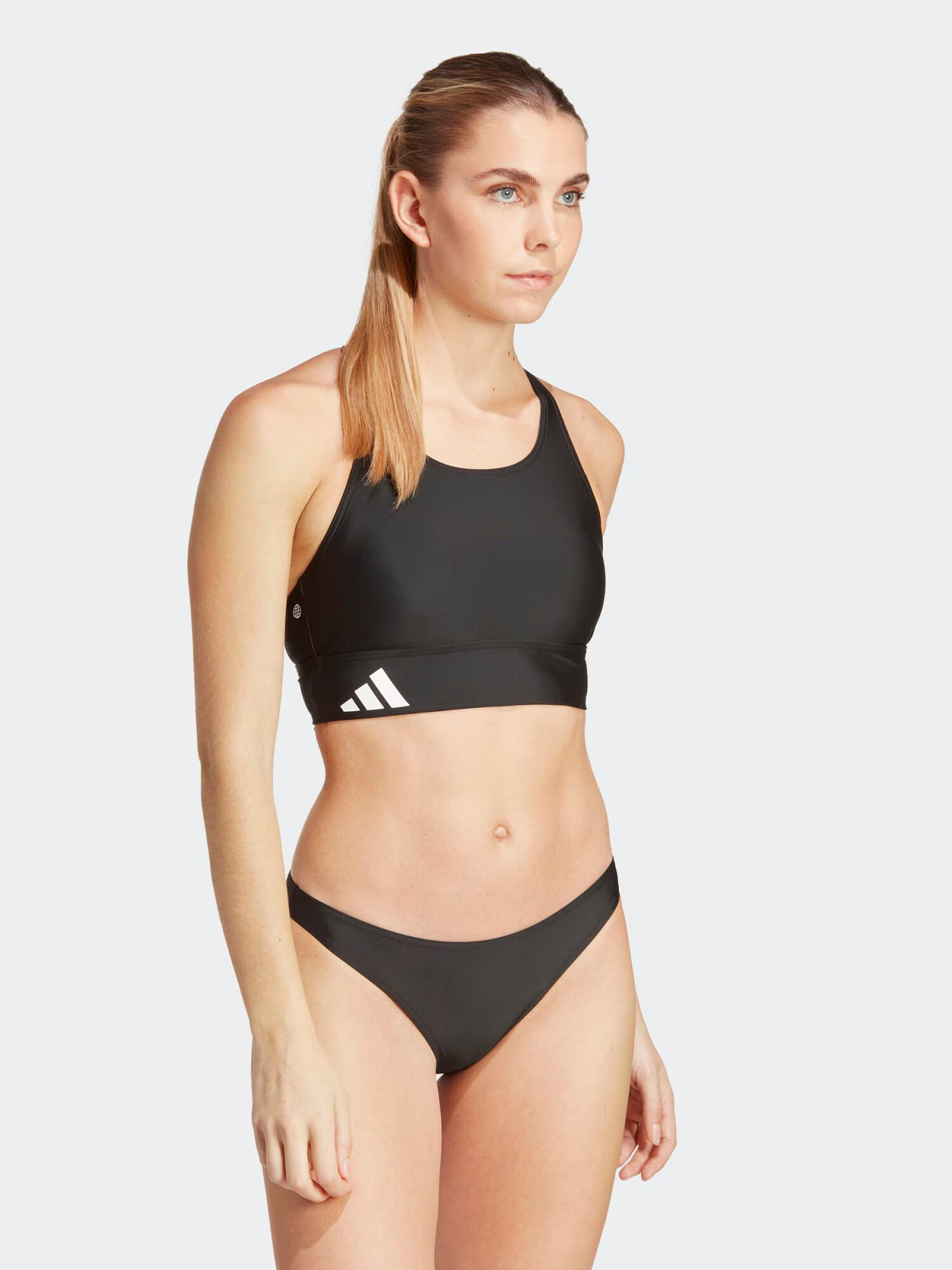 ADIDAS PERFORMANCE Costum de baie sport 'Branded Beach' negru / alb - Pled.ro