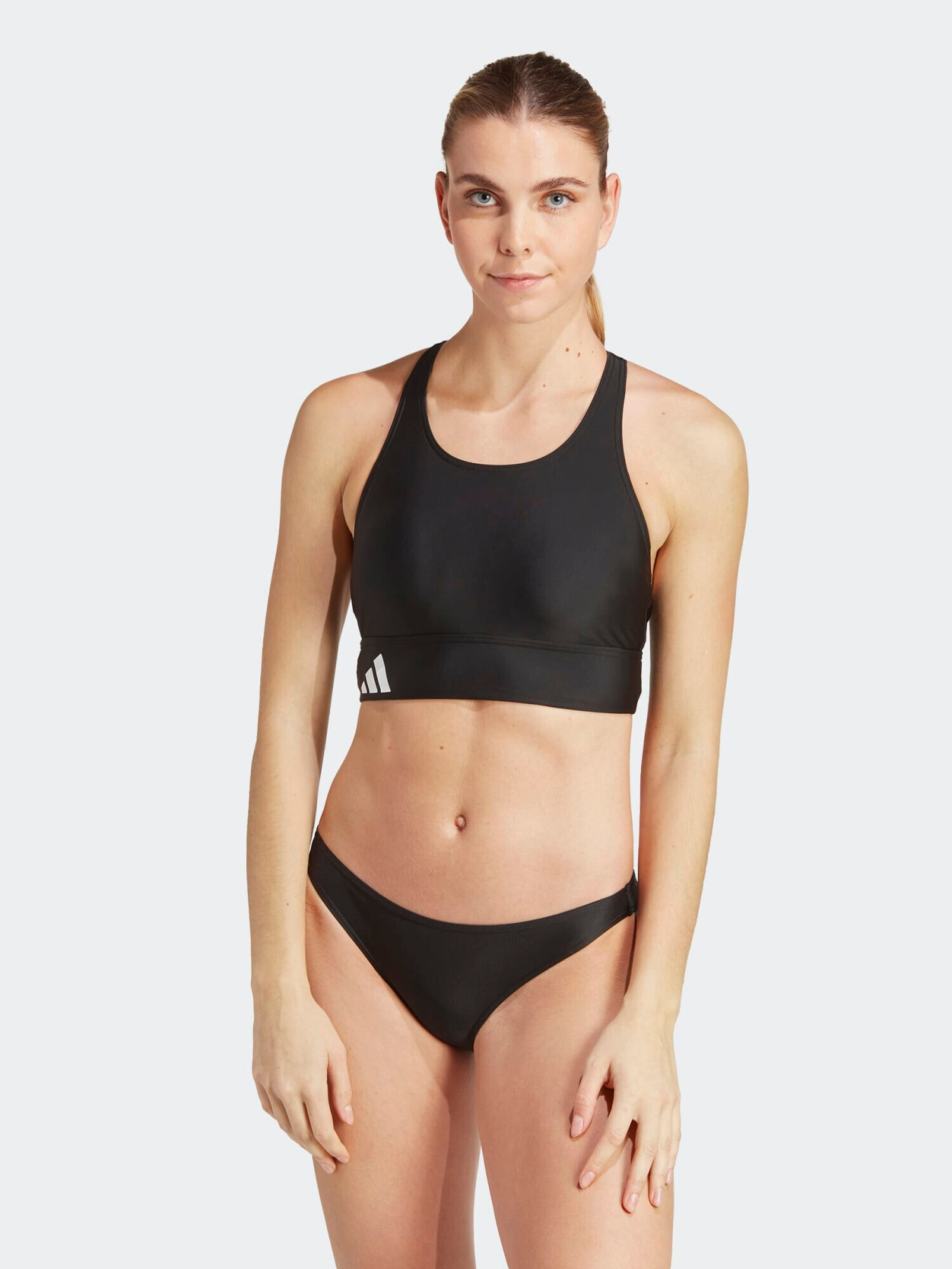 ADIDAS PERFORMANCE Costum de baie sport 'Branded Beach' negru / alb - Pled.ro