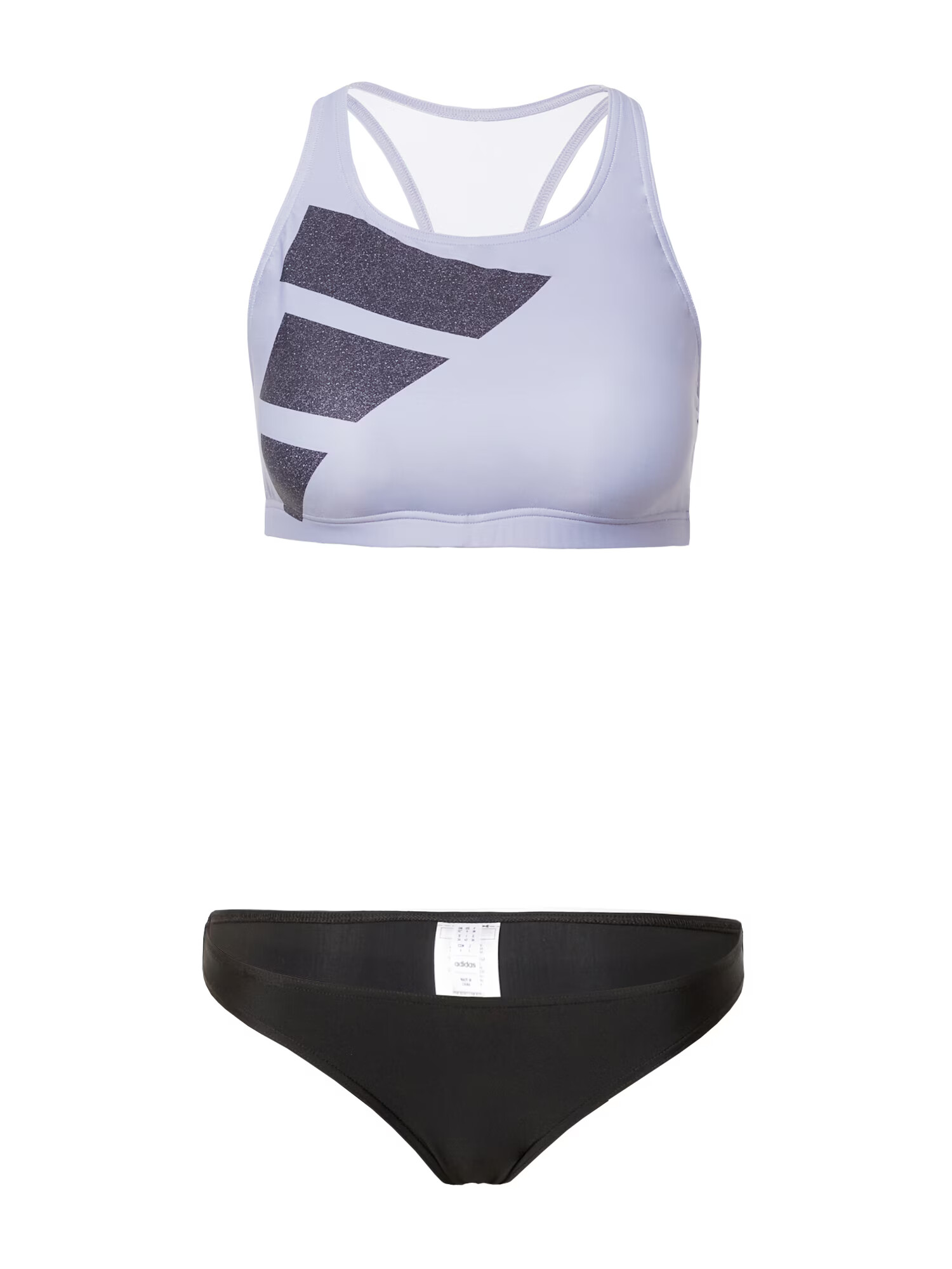 ADIDAS PERFORMANCE Costum de baie sport 'Big Bars' mov pastel / negru - Pled.ro