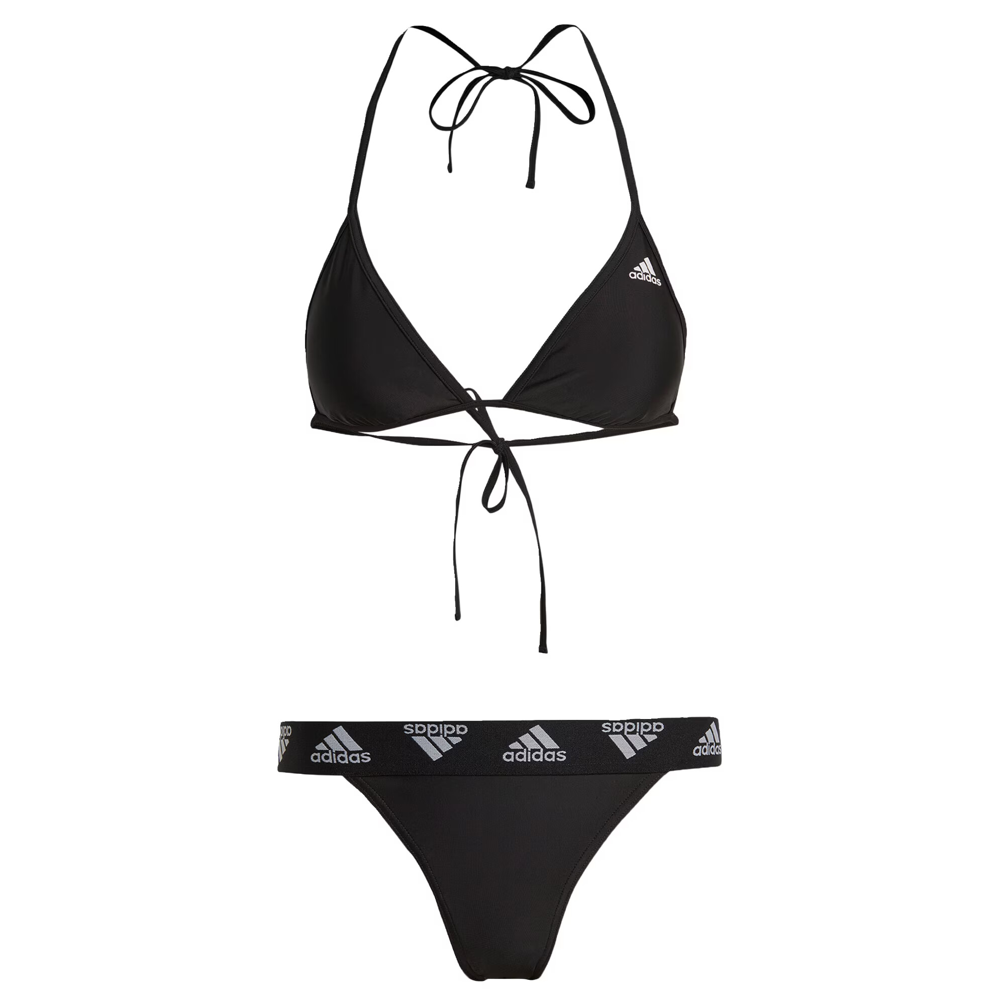 ADIDAS SPORTSWEAR Costum de baie sport 'Triangle' negru / alb - Pled.ro