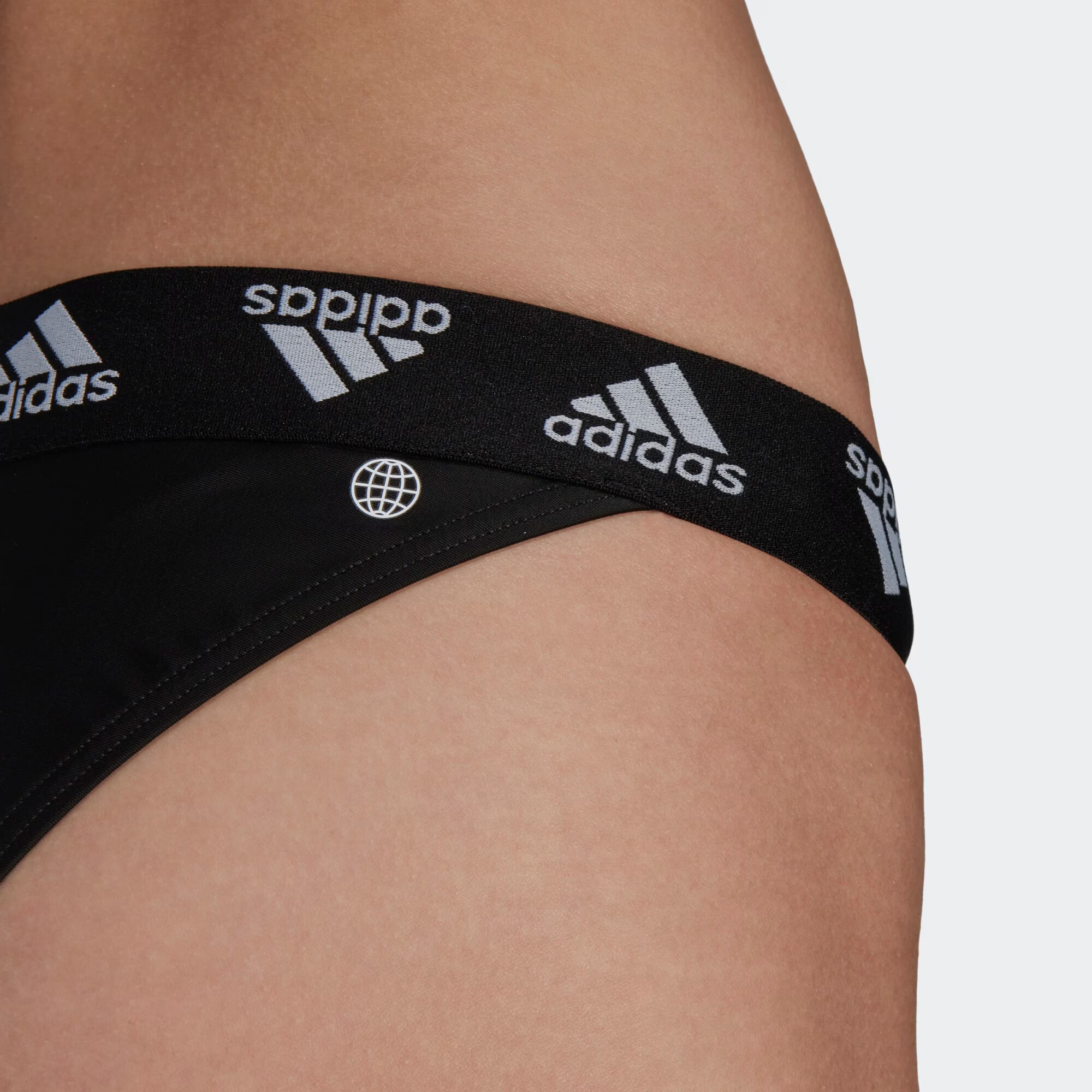 ADIDAS SPORTSWEAR Costum de baie sport 'Triangle' negru / alb - Pled.ro