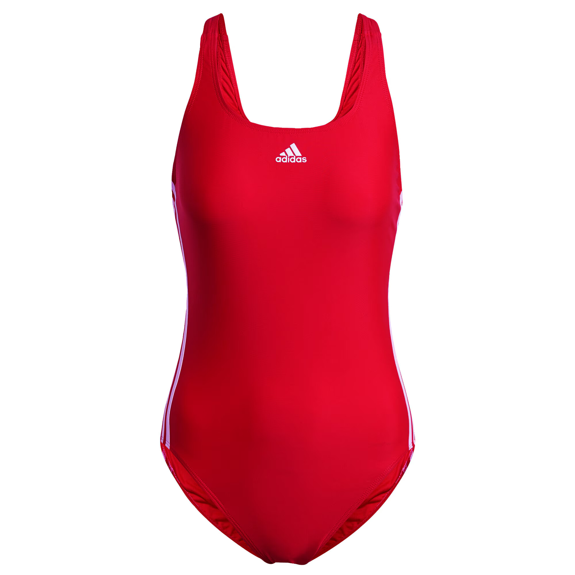 ADIDAS PERFORMANCE Costum de baie sport roși aprins / alb - Pled.ro