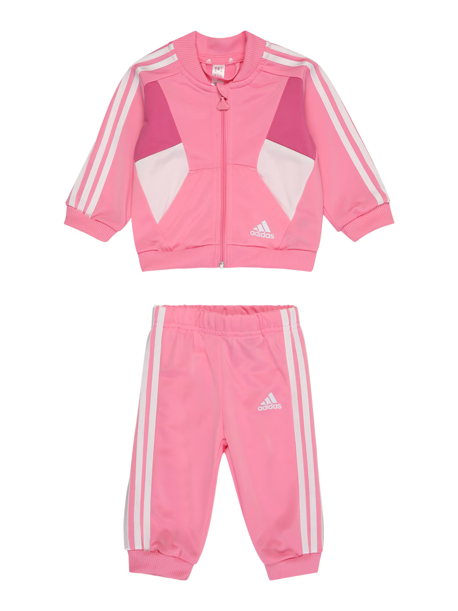 ADIDAS SPORTSWEAR Costum de trening roz pitaya / roz deschis / alb - Pled.ro