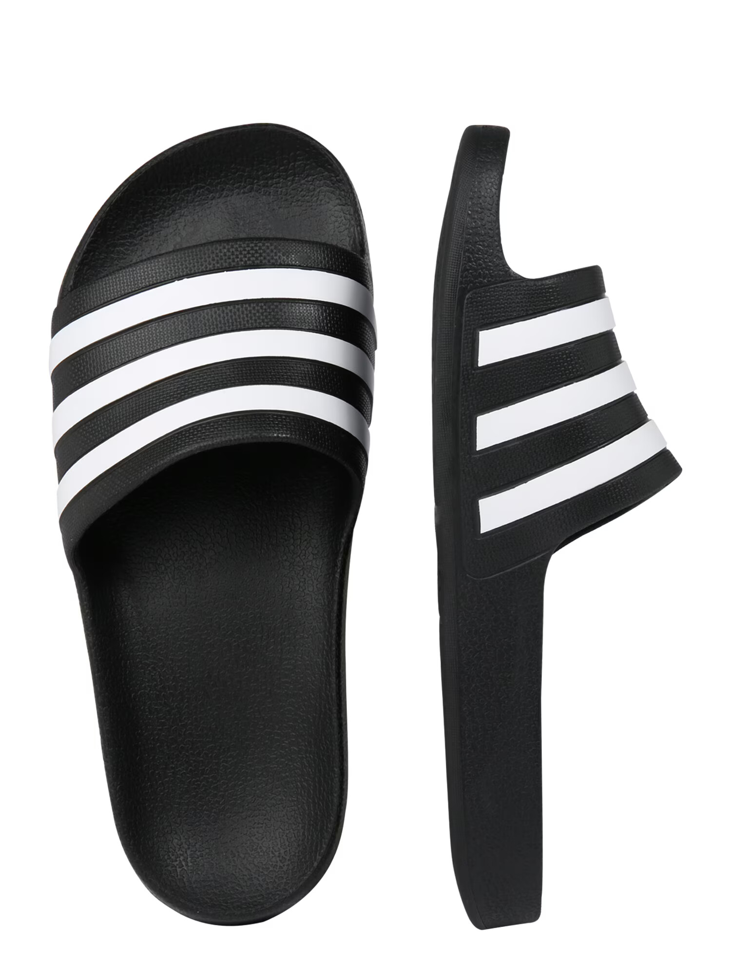 ADIDAS SPORTSWEAR Flip-flops 'Adilette Aqua' negru / alb - Pled.ro