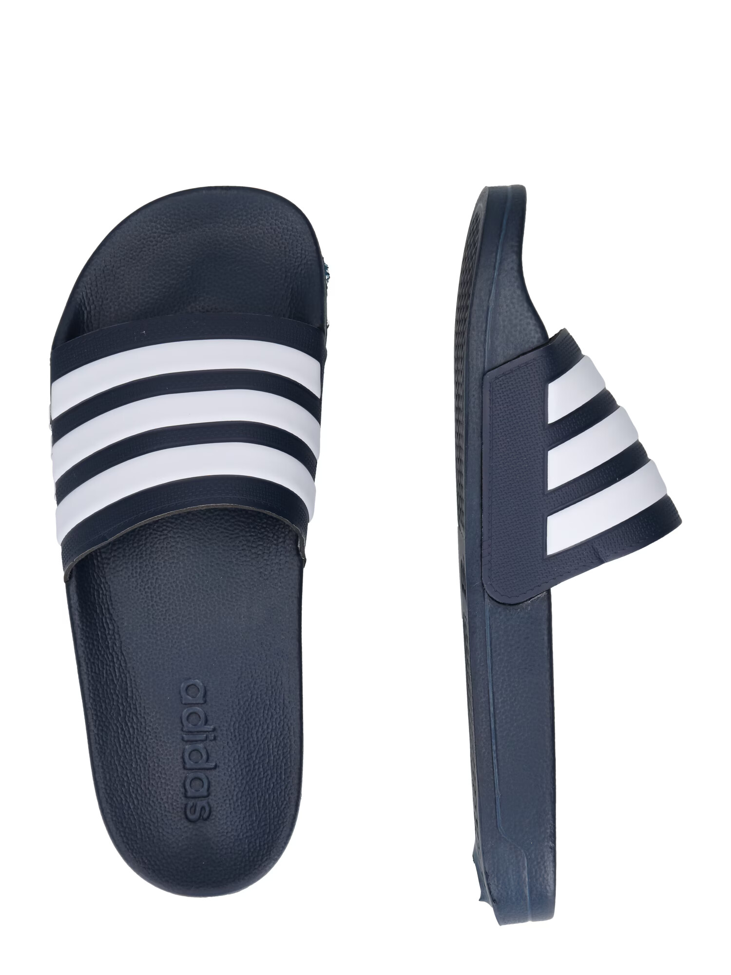 ADIDAS SPORTSWEAR Flip-flops 'Adilette Shower' albastru închis / alb - Pled.ro