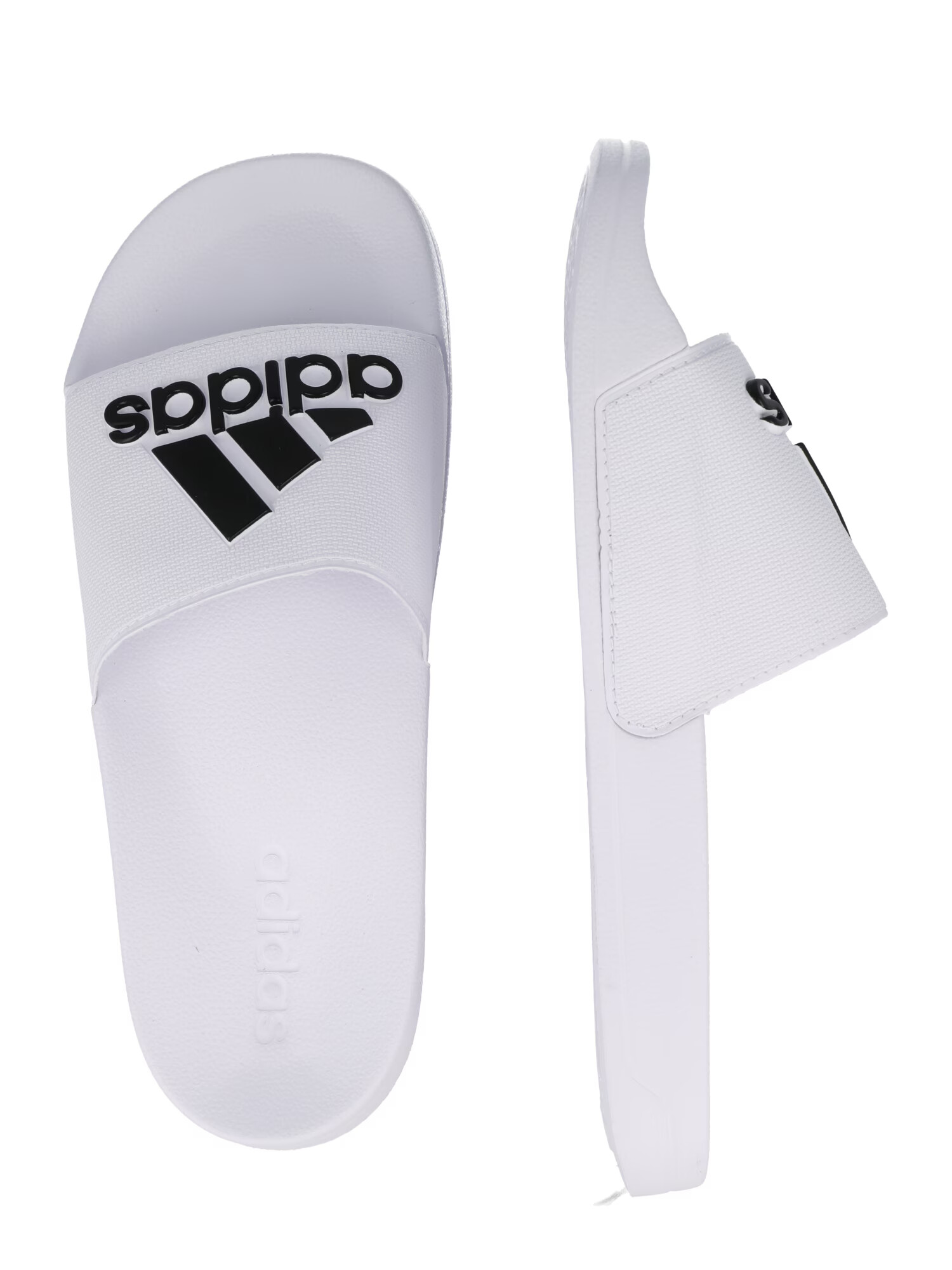 ADIDAS SPORTSWEAR Flip-flops 'Adilette Shower' negru / alb - Pled.ro