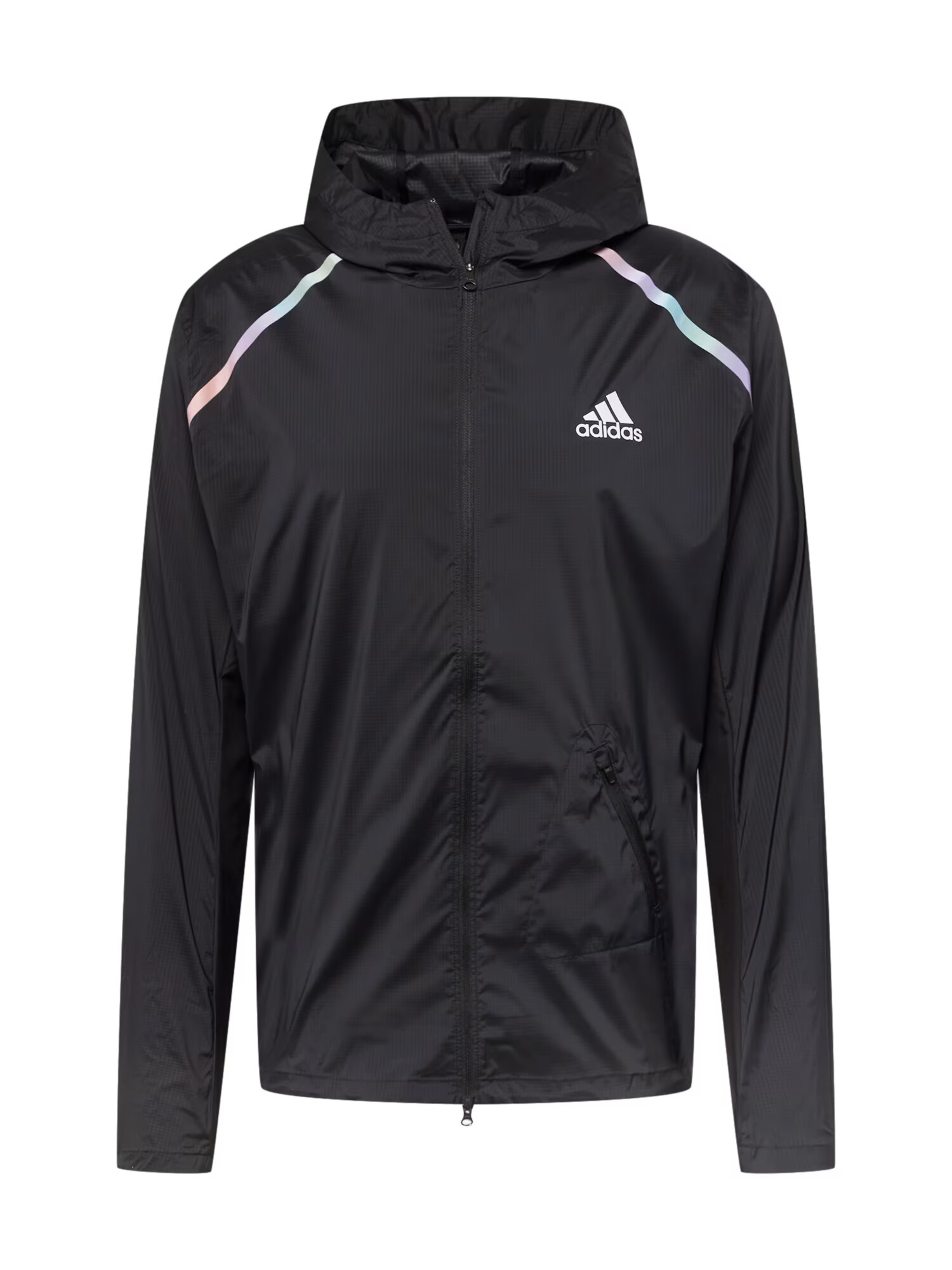 ADIDAS SPORTSWEAR Geacă sport 'Marathon' negru / alb - Pled.ro