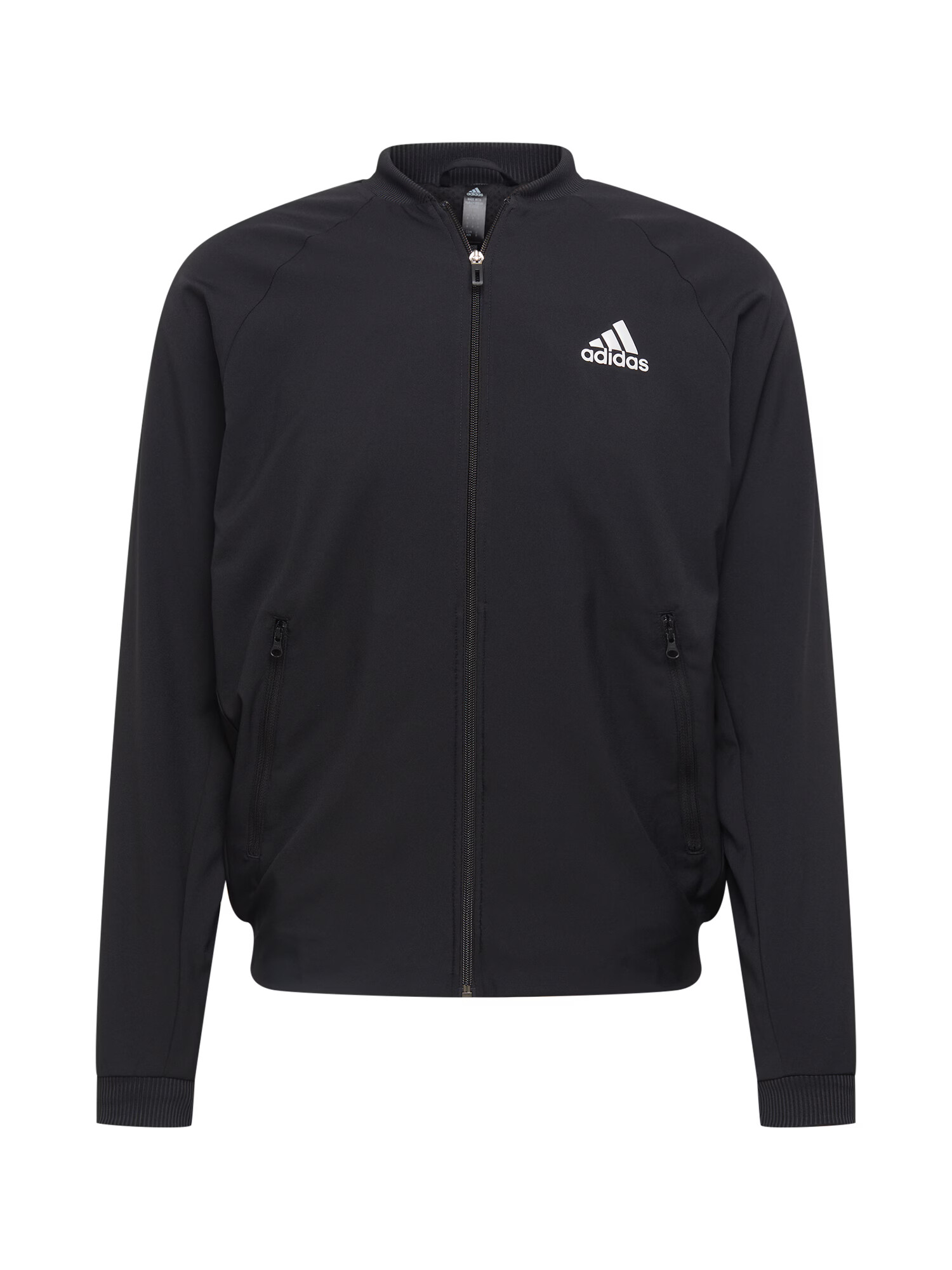 ADIDAS SPORTSWEAR Geacă sport negru / alb - Pled.ro