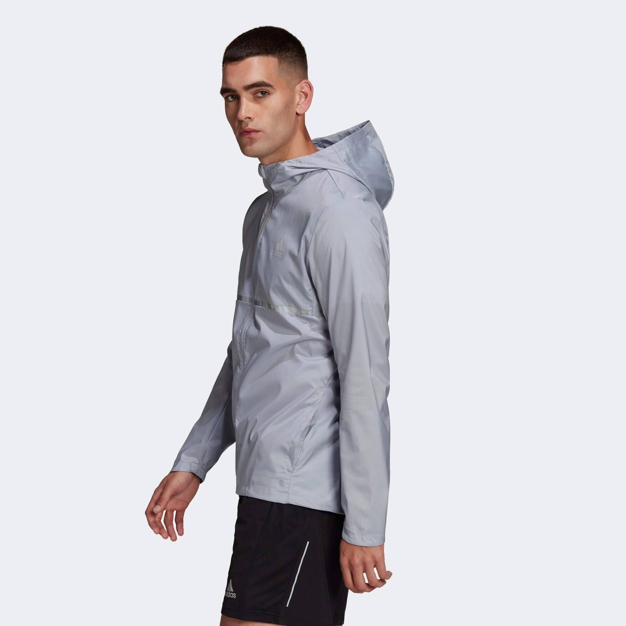 ADIDAS SPORTSWEAR Geacă sport 'Own The Run' gri deschis - Pled.ro