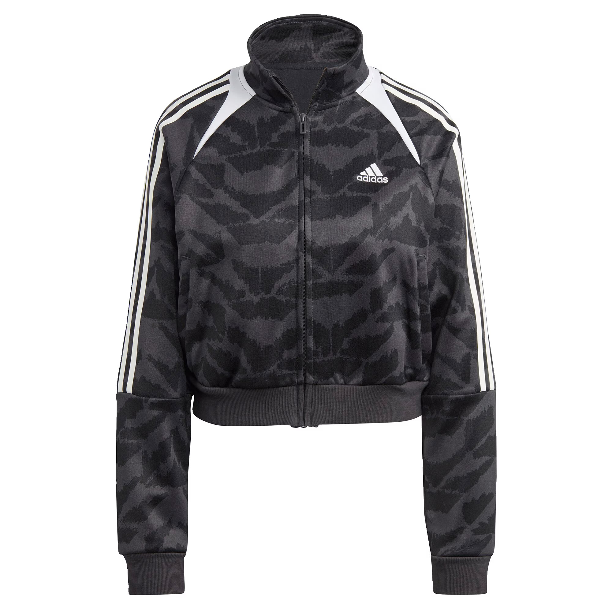 ADIDAS SPORTSWEAR Jachetă de trening 'Tiro Suit Up Lifestyle' gri închis / negru / alb - Pled.ro