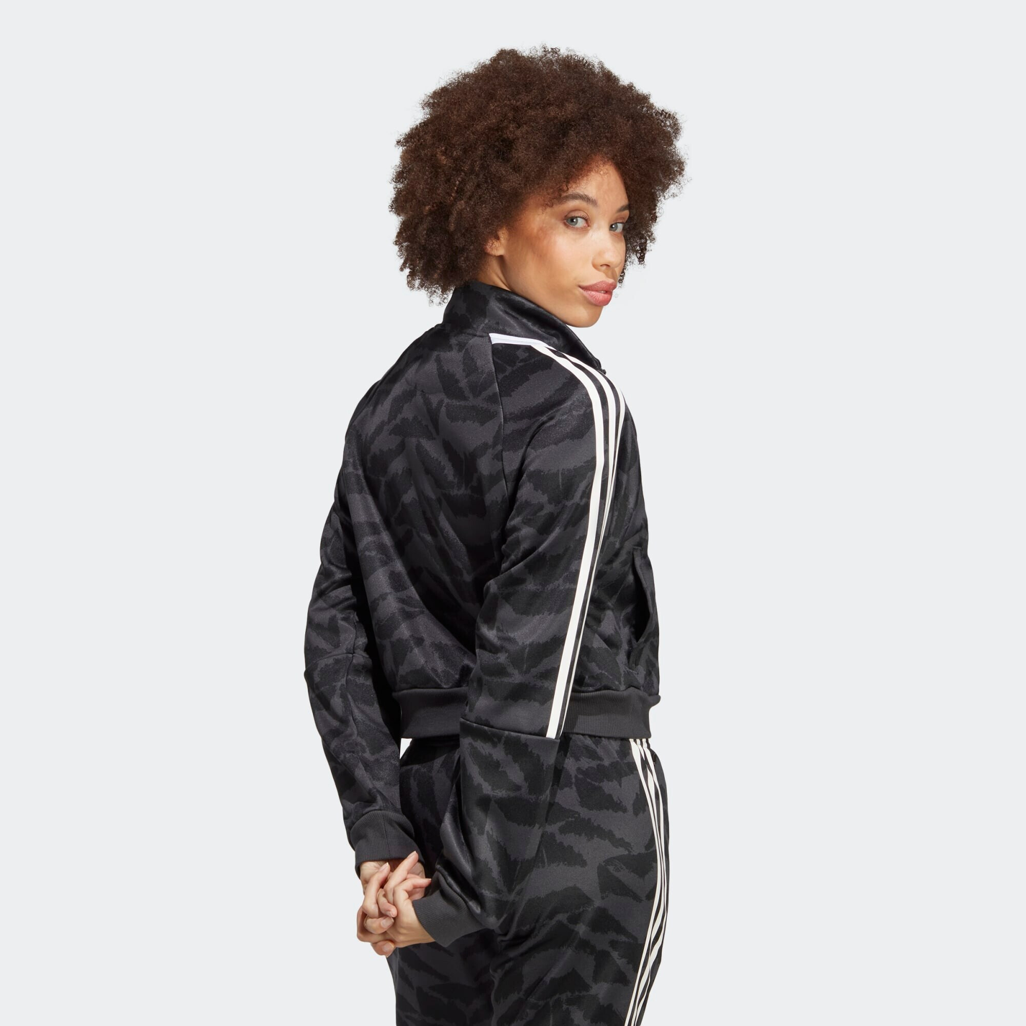 ADIDAS SPORTSWEAR Jachetă de trening 'Tiro Suit Up Lifestyle' gri închis / negru / alb - Pled.ro