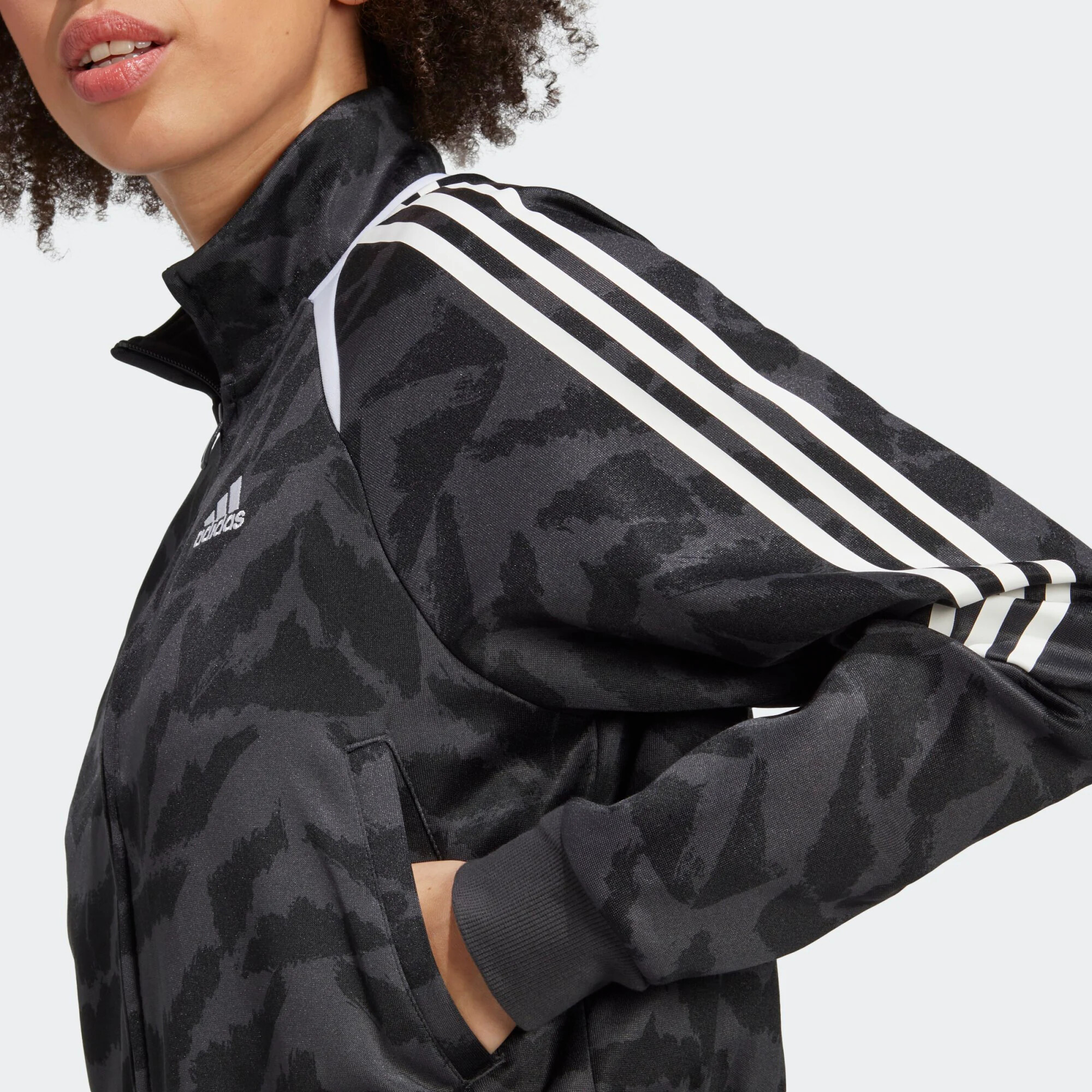 ADIDAS SPORTSWEAR Jachetă de trening 'Tiro Suit Up Lifestyle' gri închis / negru / alb - Pled.ro