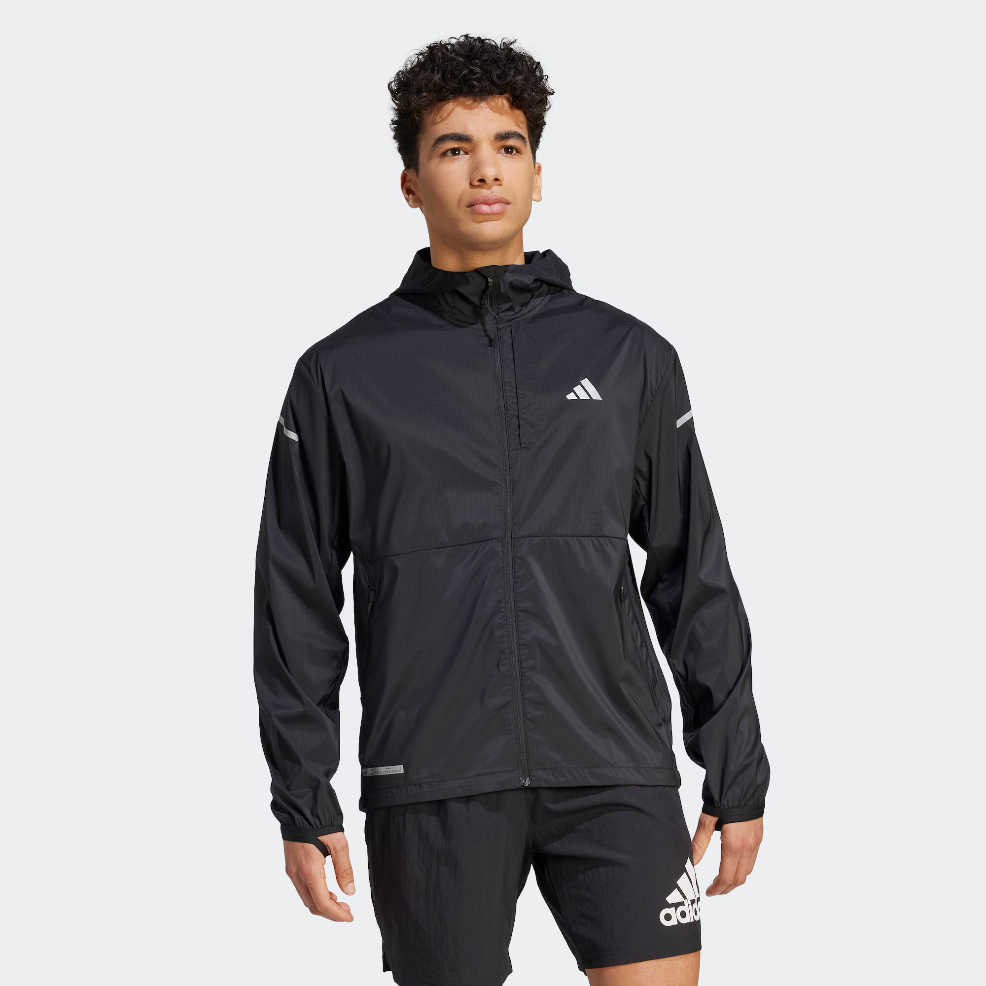 ADIDAS PERFORMANCE Geacă sport 'Ultimate' negru / alb - Pled.ro