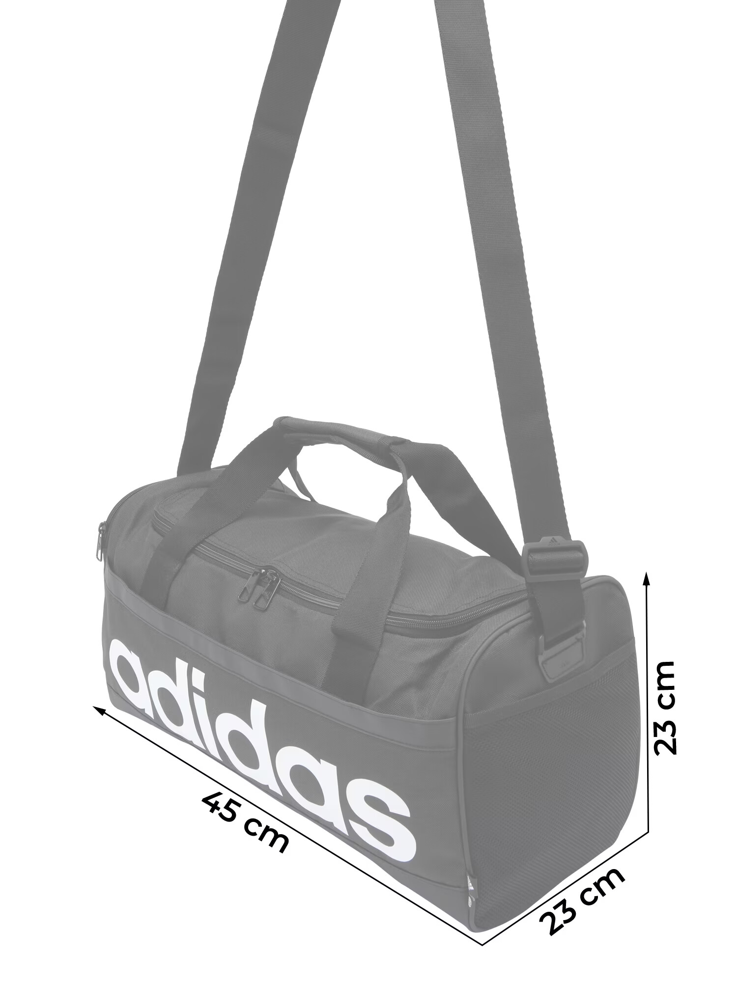 ADIDAS PERFORMANCE Geantă sport negru / alb - Pled.ro