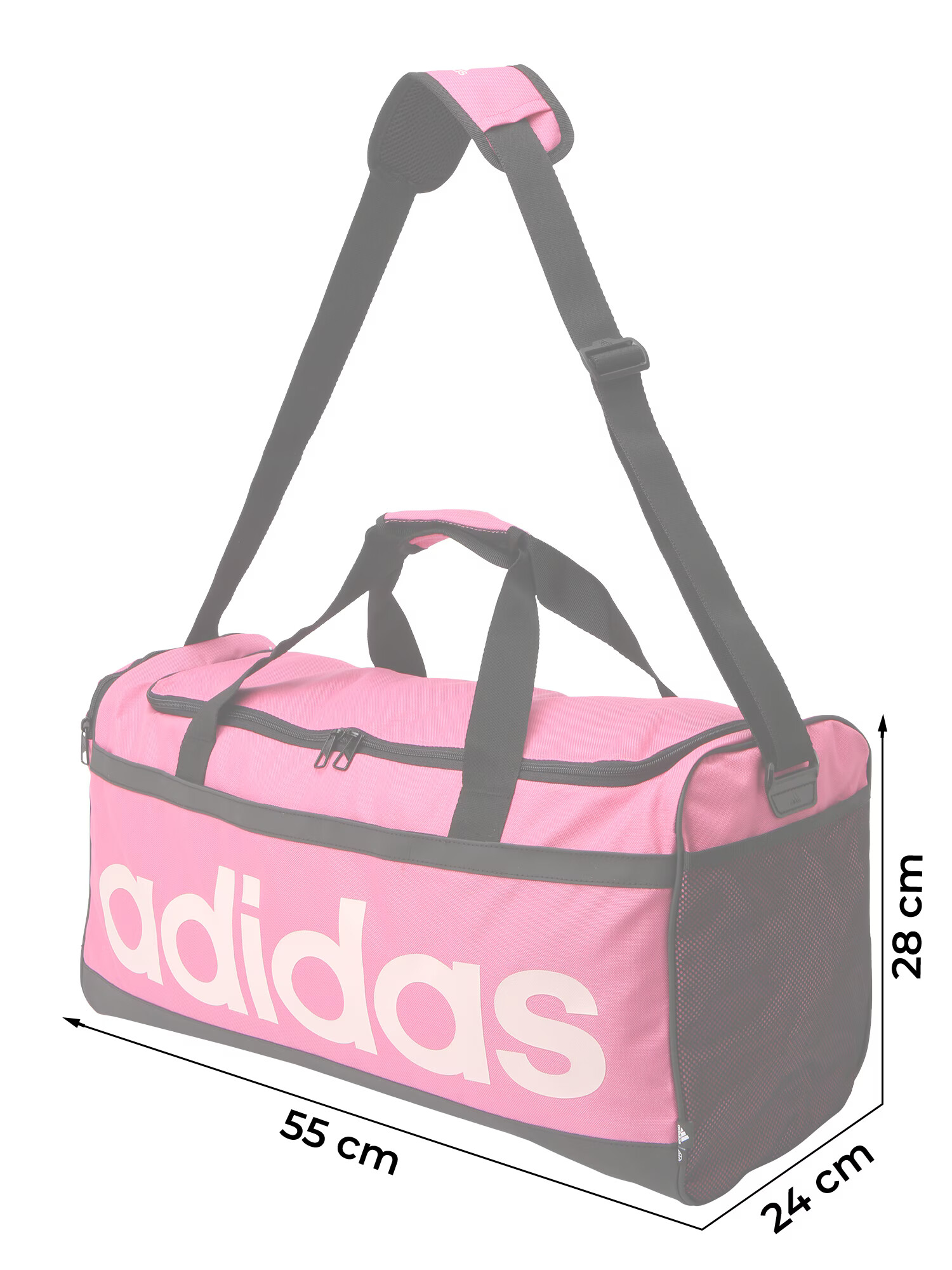 ADIDAS SPORTSWEAR Geantă sport roz pastel / roz deschis / negru - Pled.ro