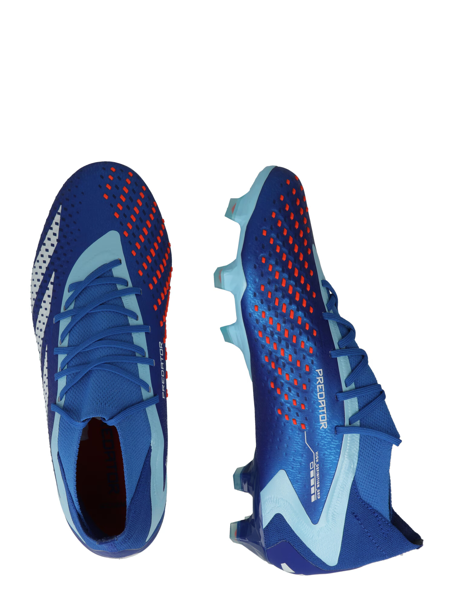 ADIDAS PERFORMANCE Ghete de fotbal 'Predator Accuracy.1' albastru regal / albastru deschis / argintiu / alb - Pled.ro