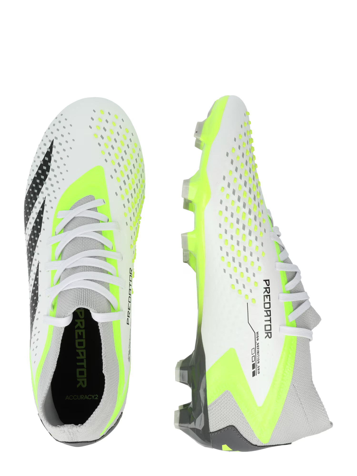 ADIDAS PERFORMANCE Ghete de fotbal 'Predator Accuracy.2' verde limetă / negru / alb - Pled.ro