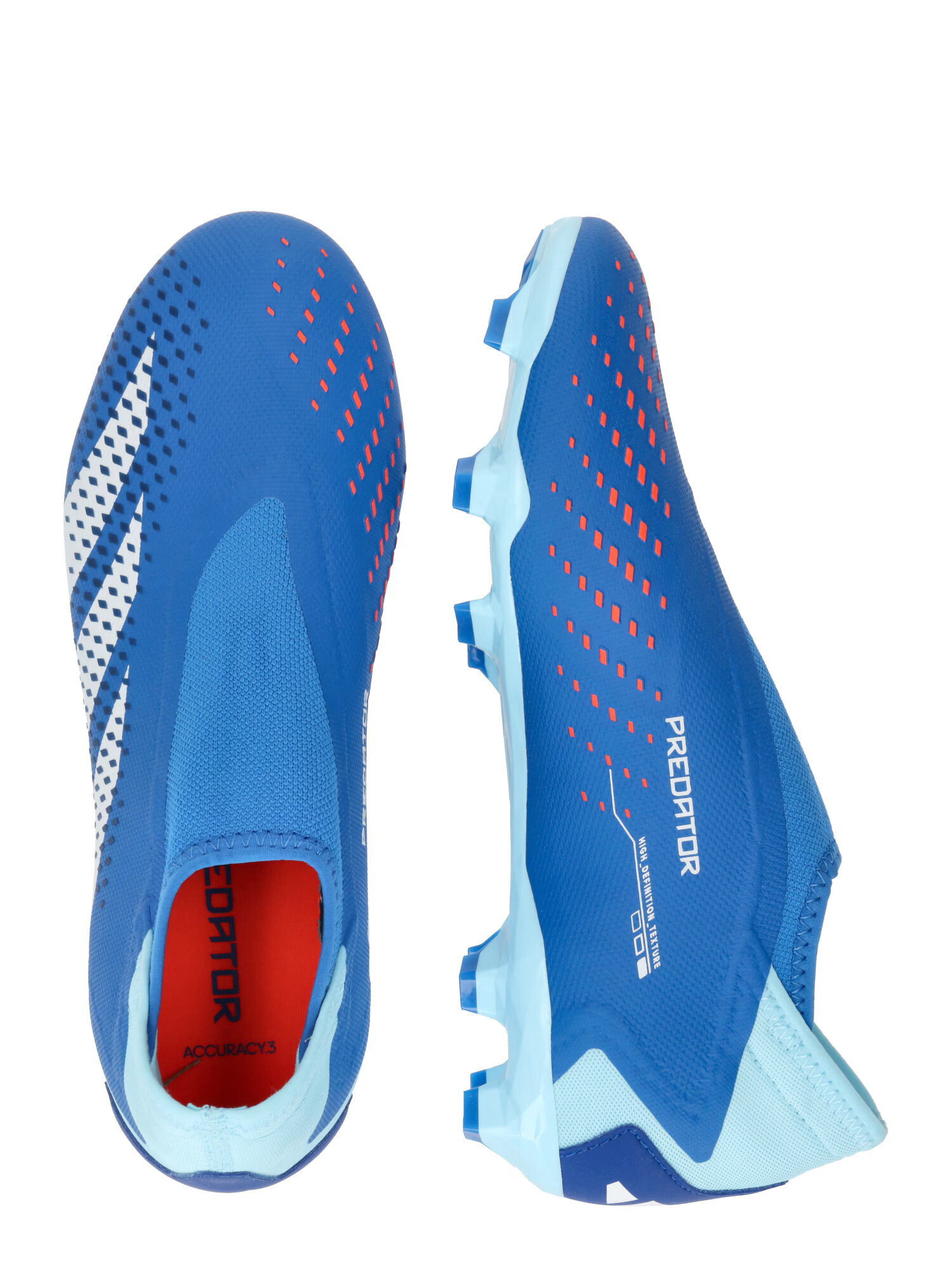 ADIDAS PERFORMANCE Ghete de fotbal 'Predator Accuracy.3' albastru / turcoaz / alb - Pled.ro