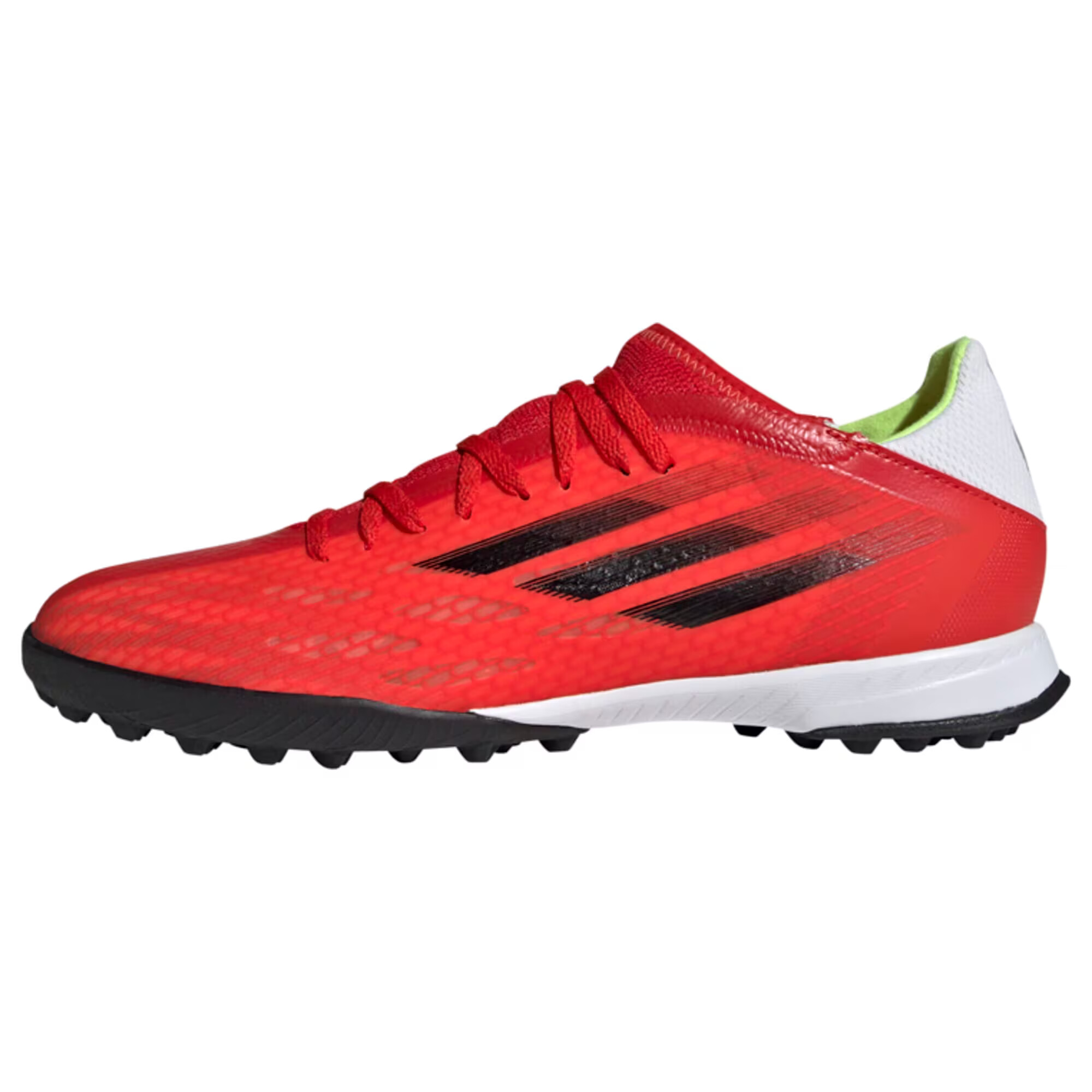 ADIDAS PERFORMANCE Ghete de fotbal 'X Speedflow.3' verde limetă / roșu / alb - Pled.ro