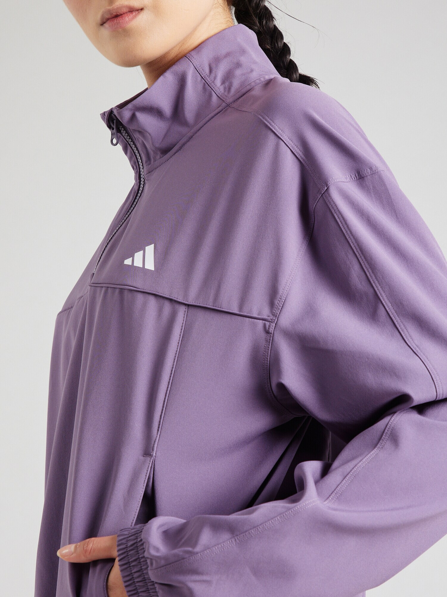 ADIDAS PERFORMANCE Hanorac sport 'Train Essentials ' mov închis / alb - Pled.ro