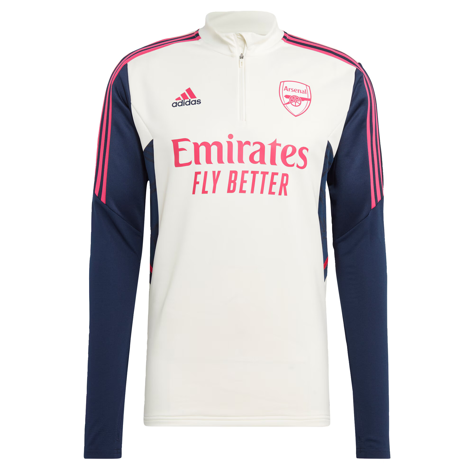 ADIDAS PERFORMANCE Hanorac sport 'FC Arsenal Condivo 22' albastru noapte / roz / alb murdar - Pled.ro