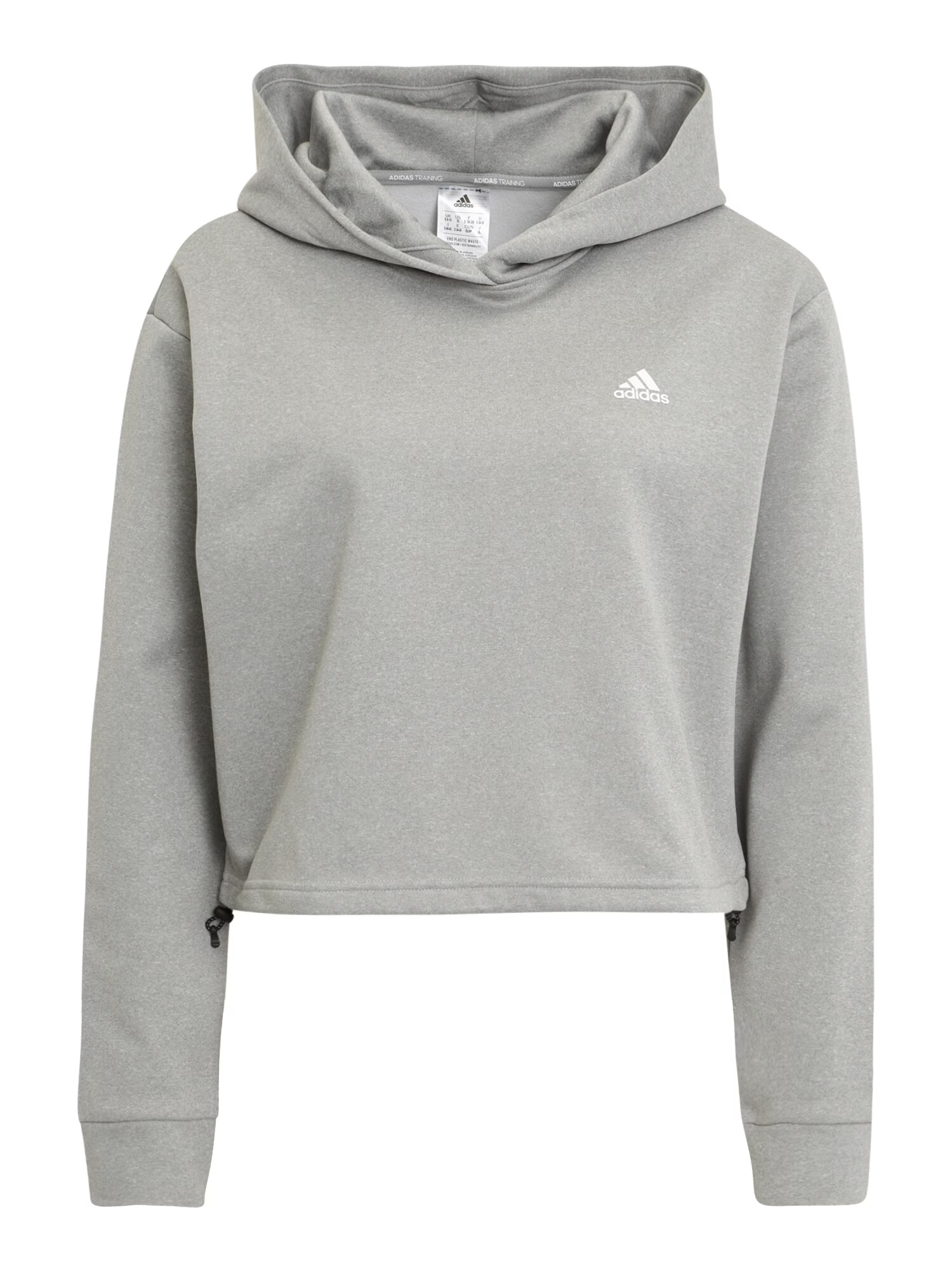 ADIDAS SPORTSWEAR Hanorac sport gri deschis - Pled.ro