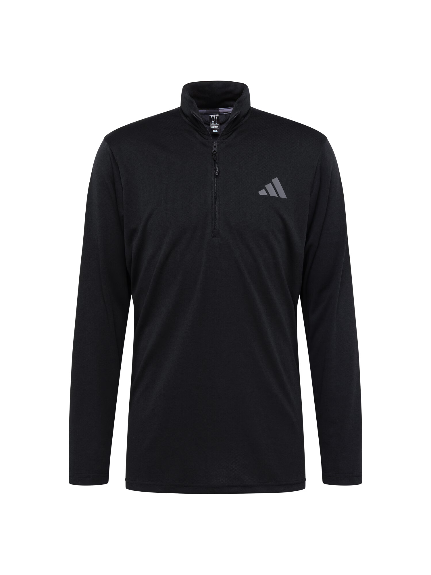 ADIDAS PERFORMANCE Tricou funcțional 'Train Essentials Seasonal Long' gri / negru - Pled.ro