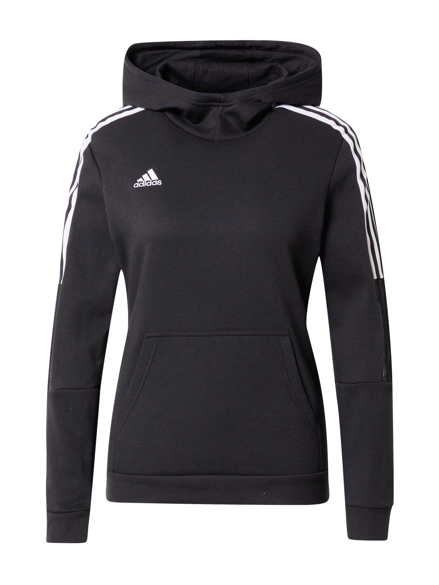 ADIDAS PERFORMANCE Hanorac sport negru / alb - Pled.ro