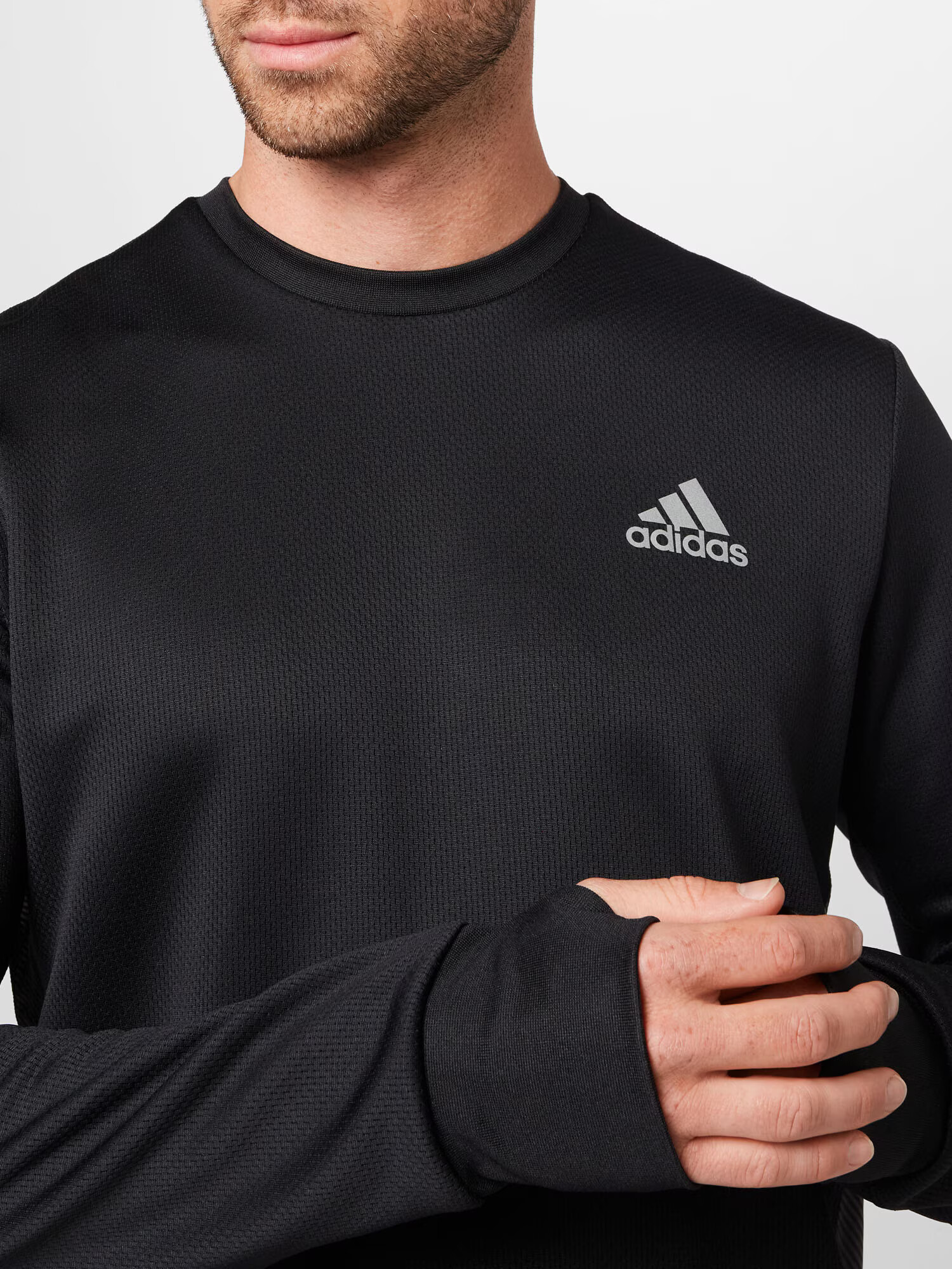 ADIDAS SPORTSWEAR Hanorac sport negru / alb - Pled.ro